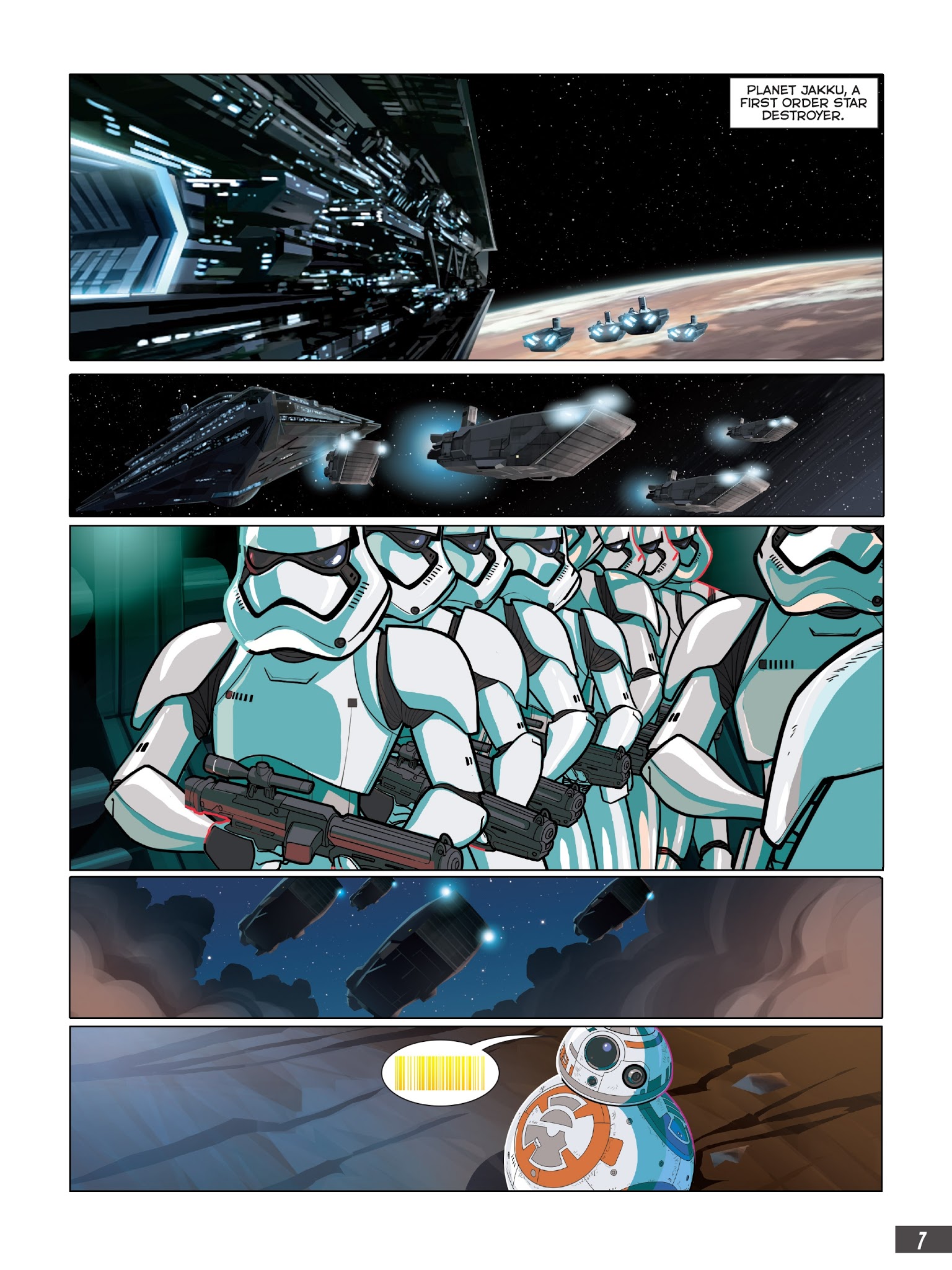 Read online Star Wars: The Force Awakens Graphic Novel Adaptation comic -  Issue # Full - 6
