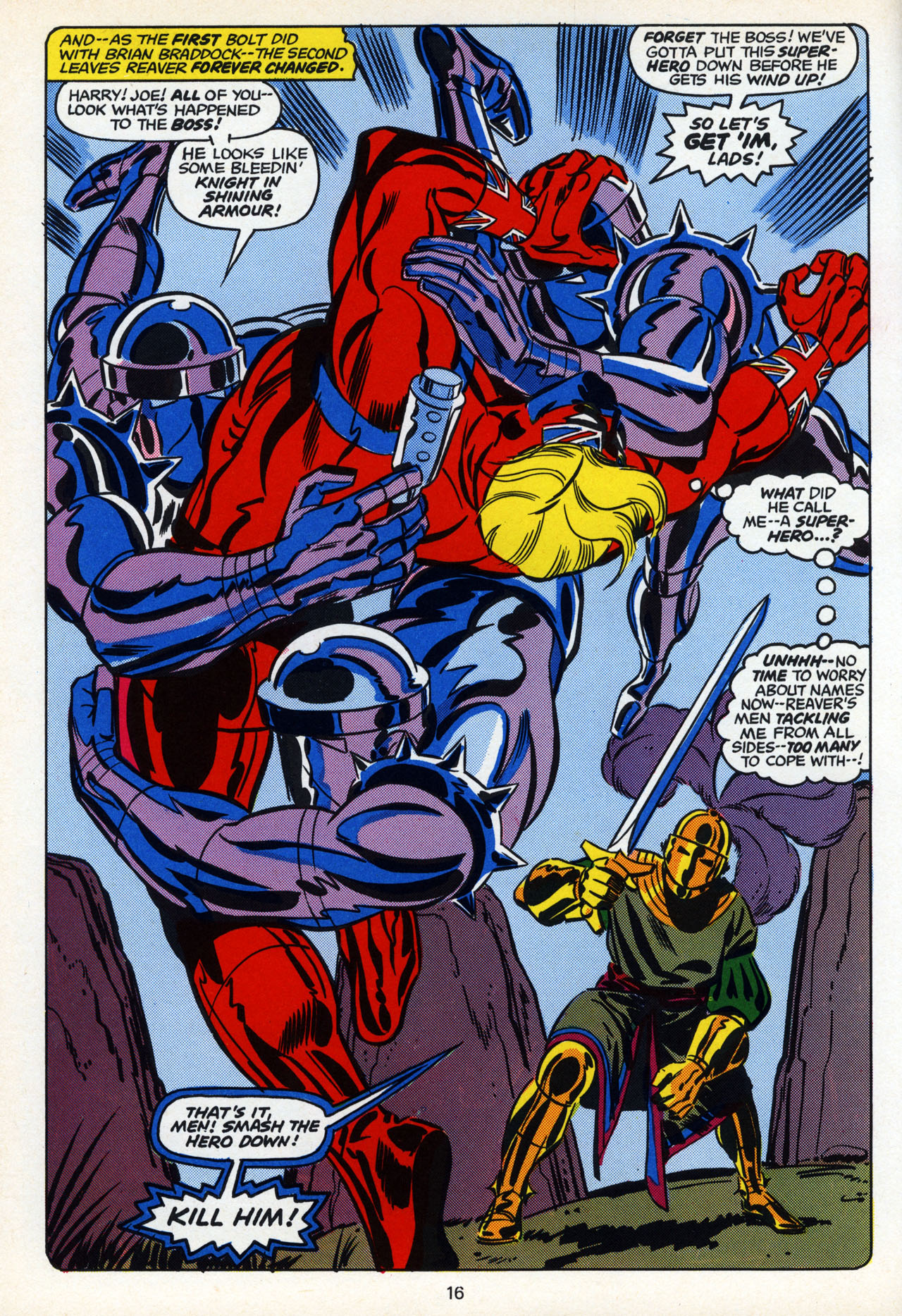 Read online Captain Britain (1976) comic -  Issue # _Annual - 15