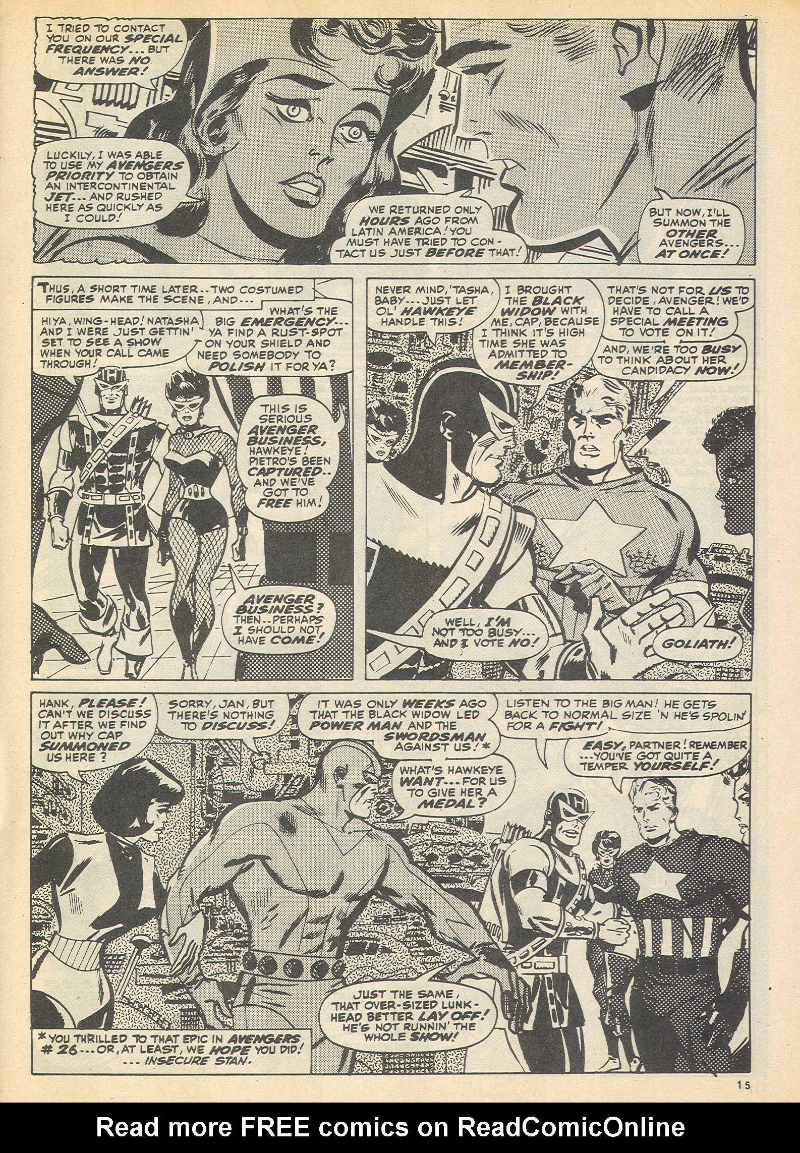 Read online The Avengers (1973) comic -  Issue #38 - 15