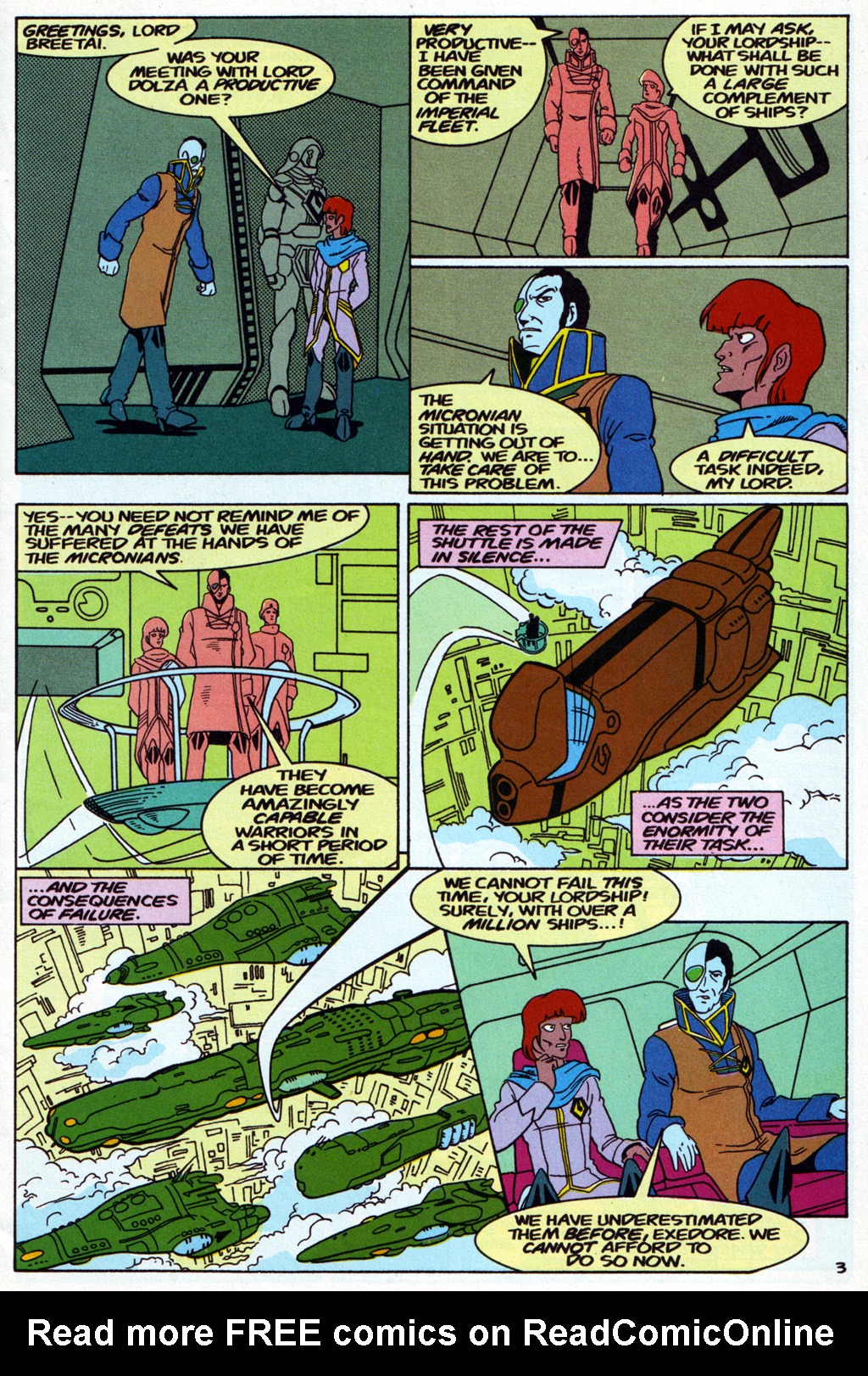 Read online Robotech The Macross Saga comic -  Issue #20 - 5