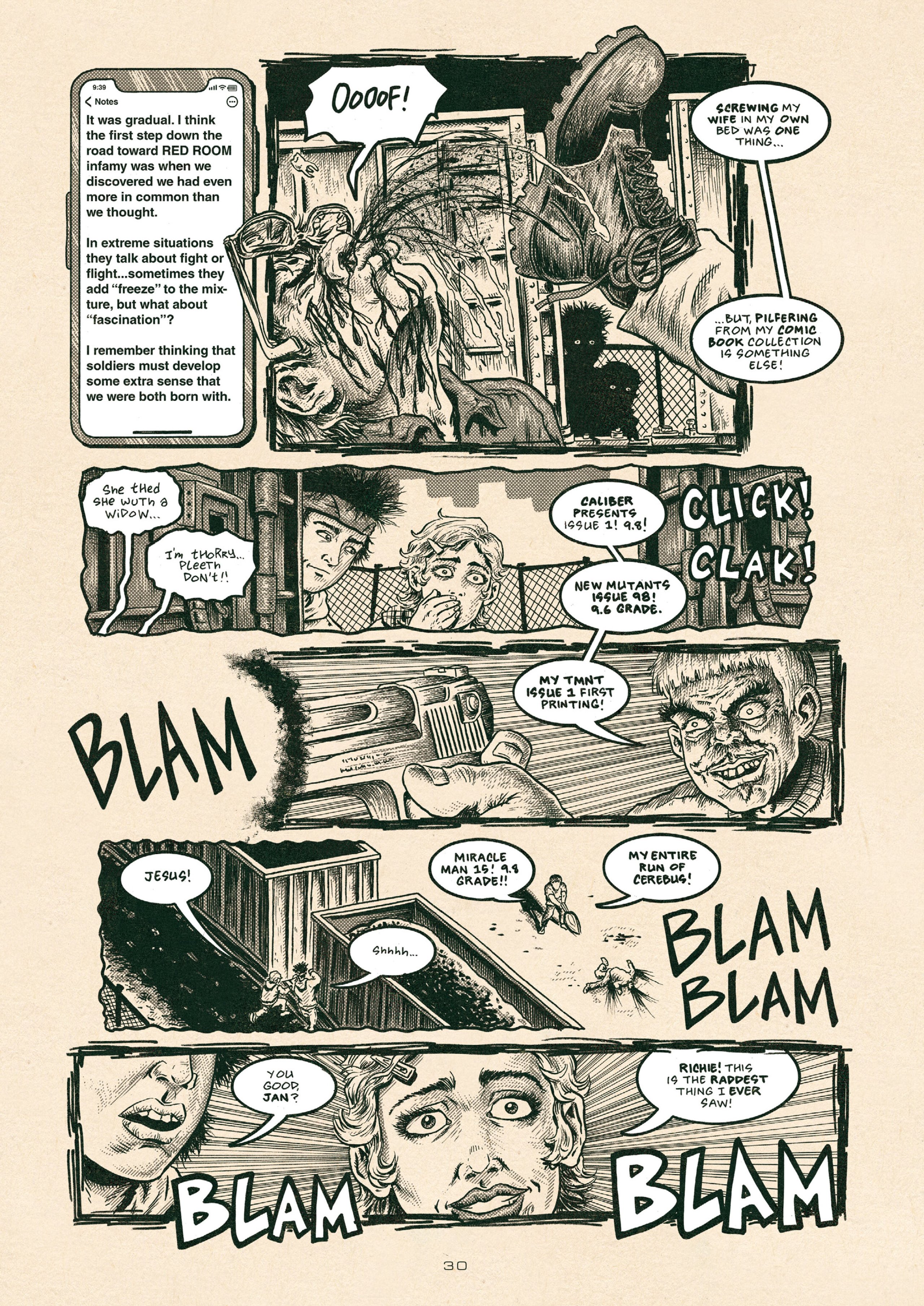 Read online Red Room: Trigger Warnings comic -  Issue # TPB - 40