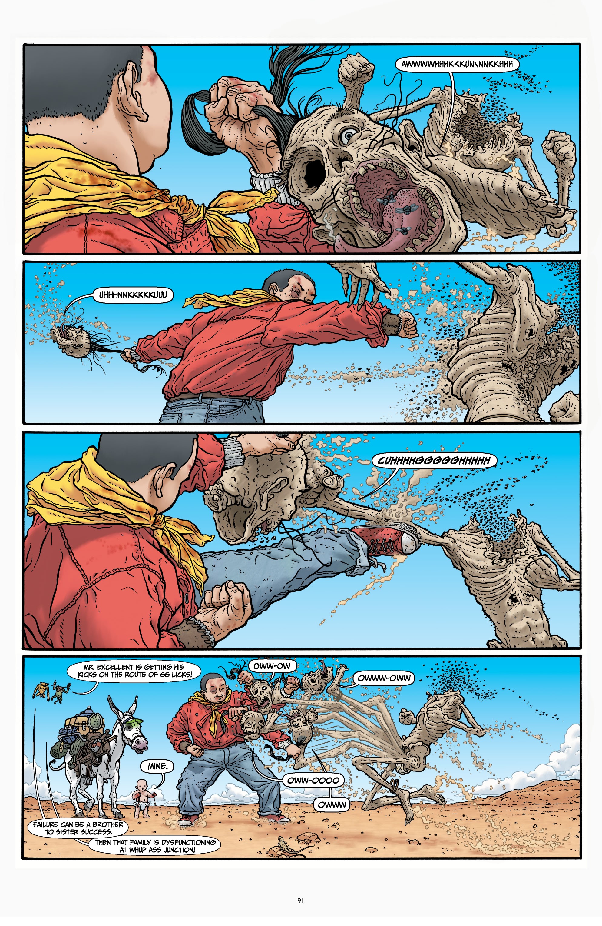 Read online Shaolin Cowboy comic -  Issue # _Start Trek (Part 1) - 70