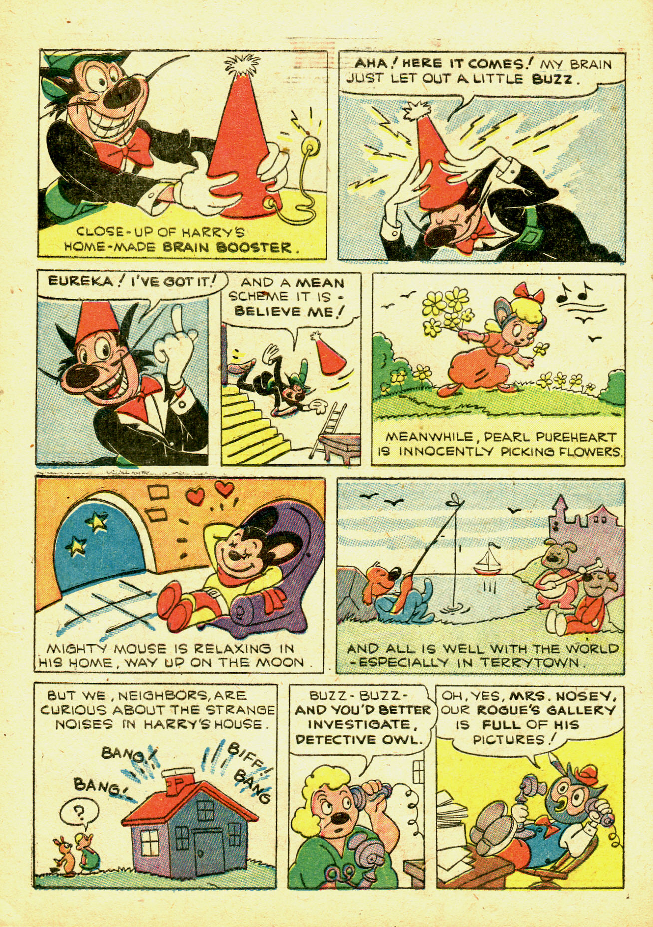 Read online Paul Terry's Mighty Mouse Comics comic -  Issue #30 - 28