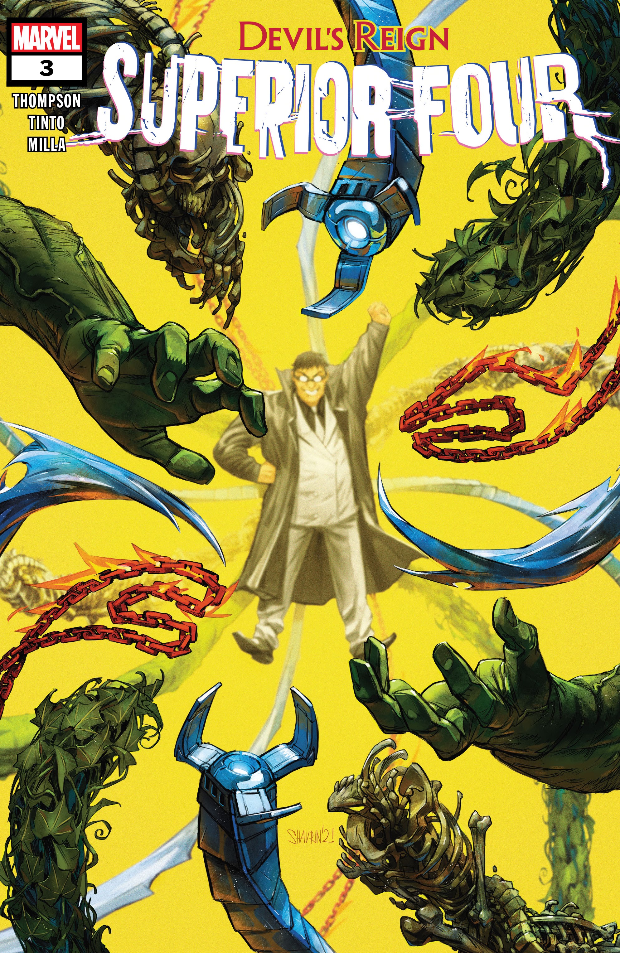 Read online Devil's Reign: Superior Four comic -  Issue #3 - 1