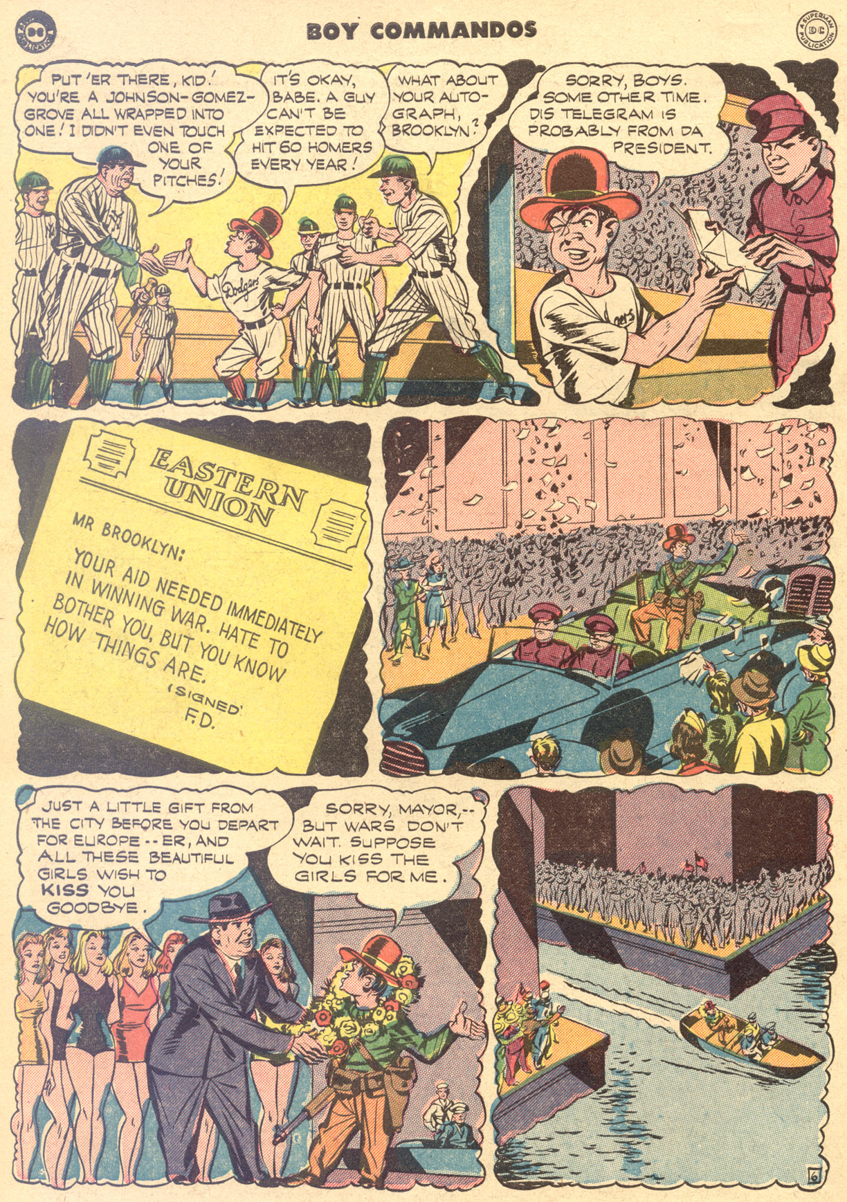 Read online Boy Commandos comic -  Issue #8 - 8