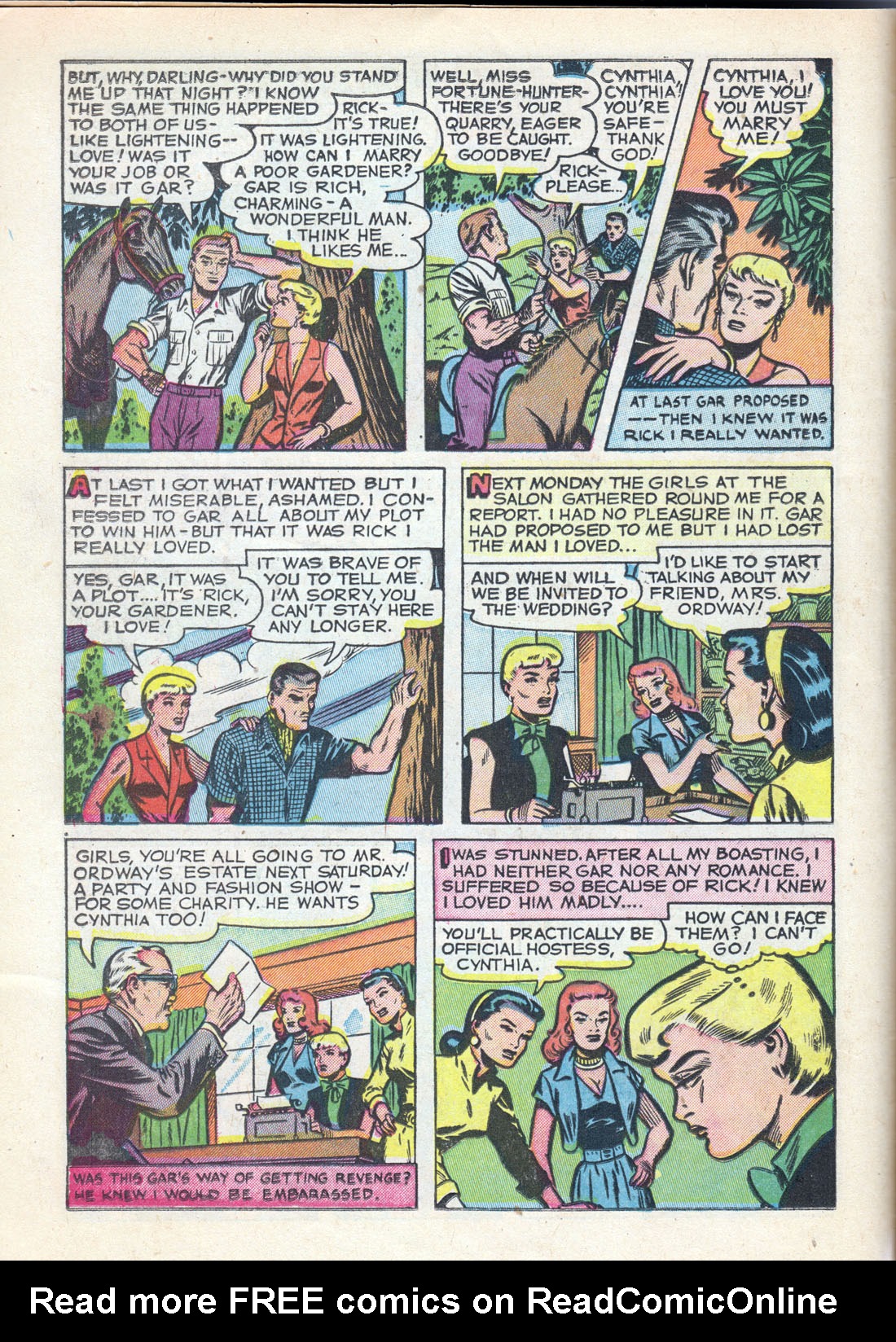 Read online Romantic Hearts comic -  Issue #5 - 8