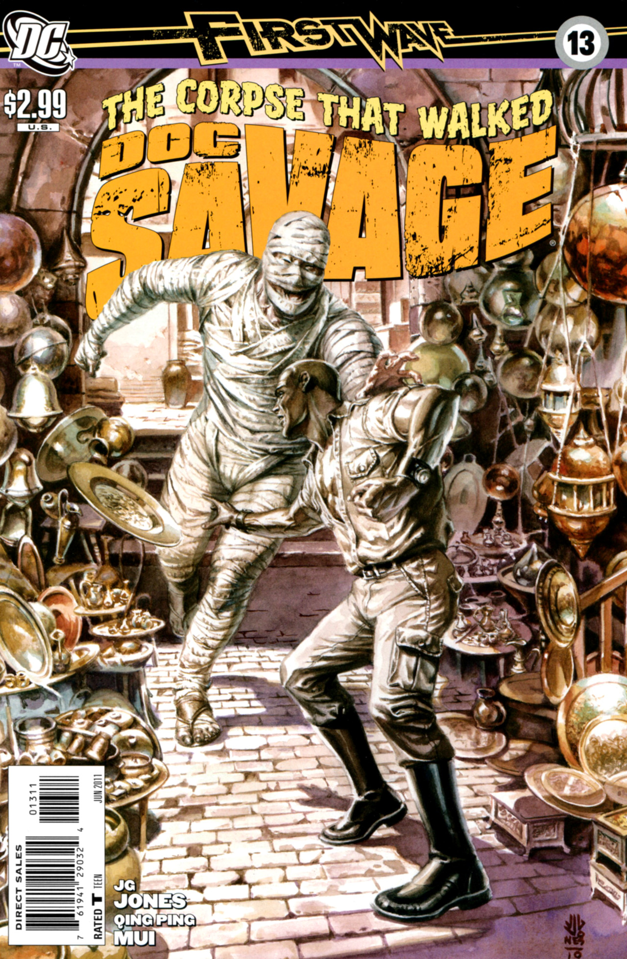 Read online Doc Savage (2010) comic -  Issue #13 - 1
