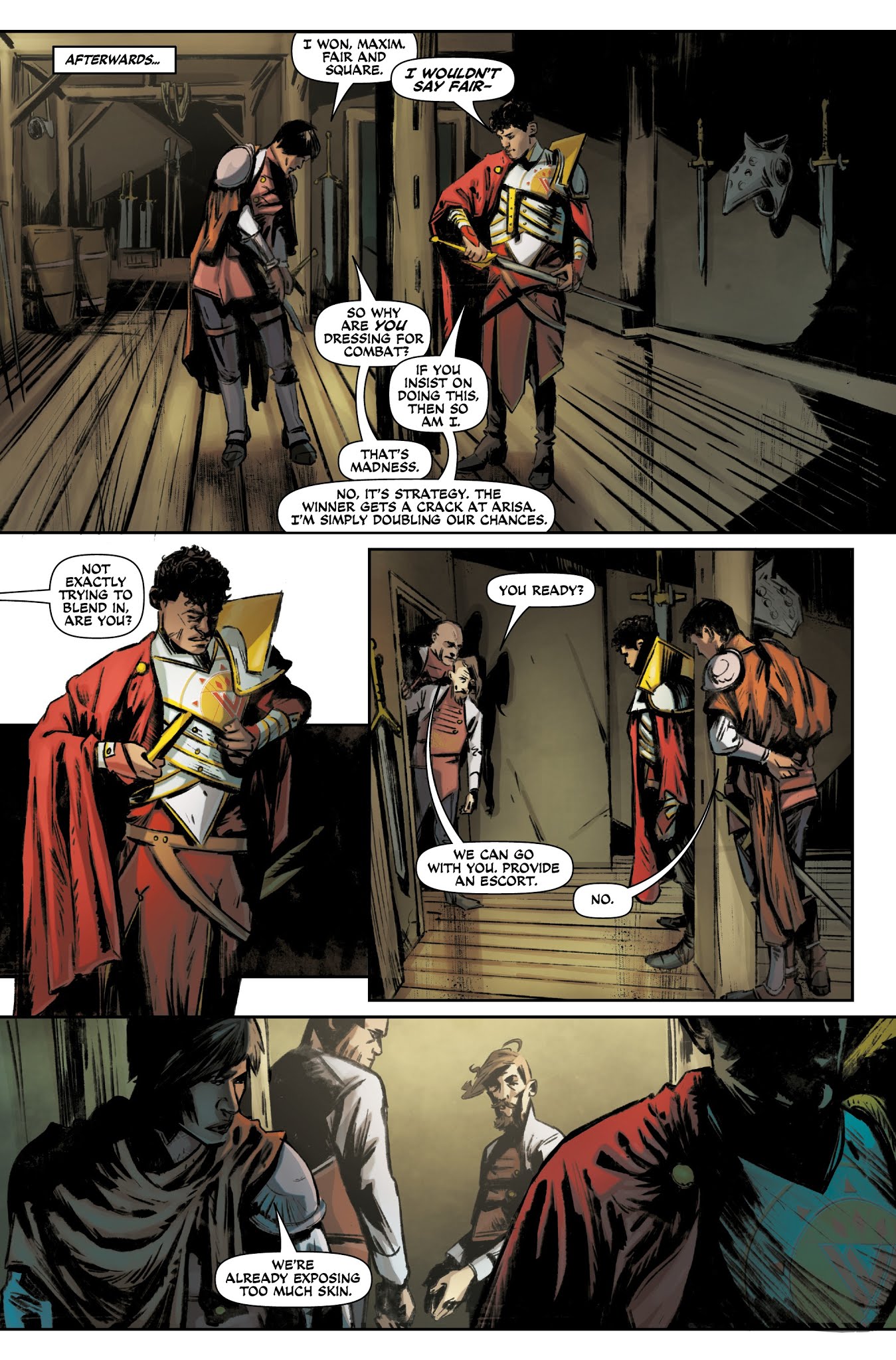 Read online Shades of Magic comic -  Issue #3 - 7