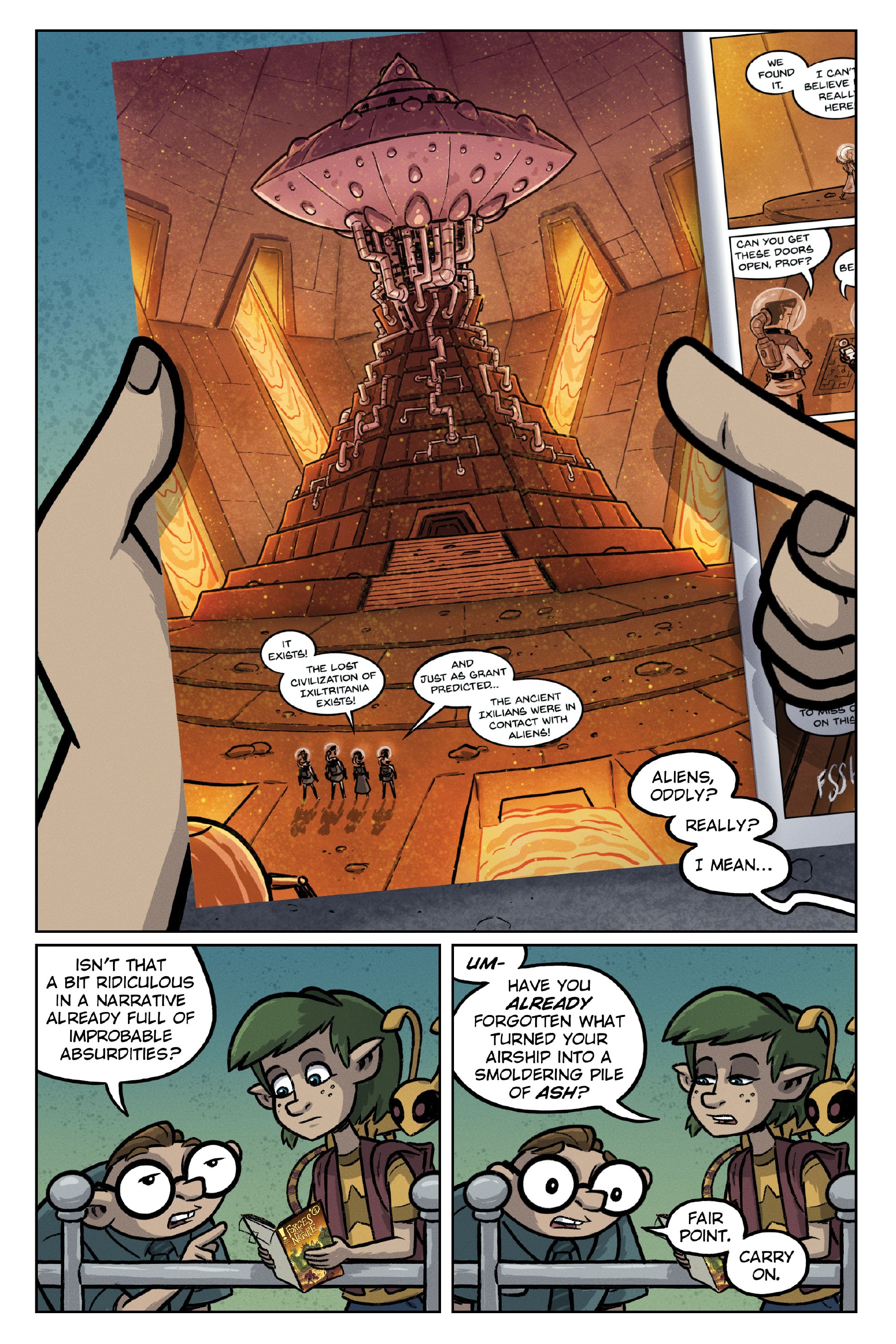 Read online Oddly Normal (2014) comic -  Issue #17 - 9