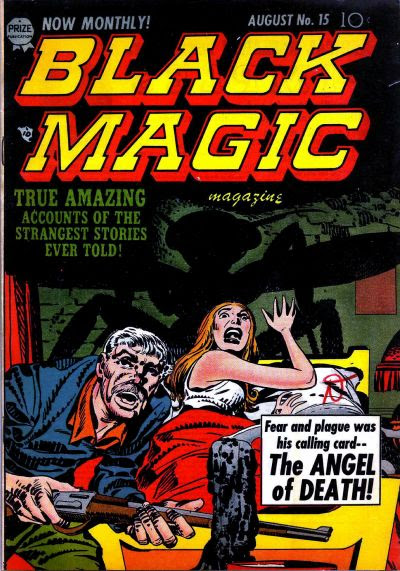 Read online Black Magic (1950) comic -  Issue #15 - 1
