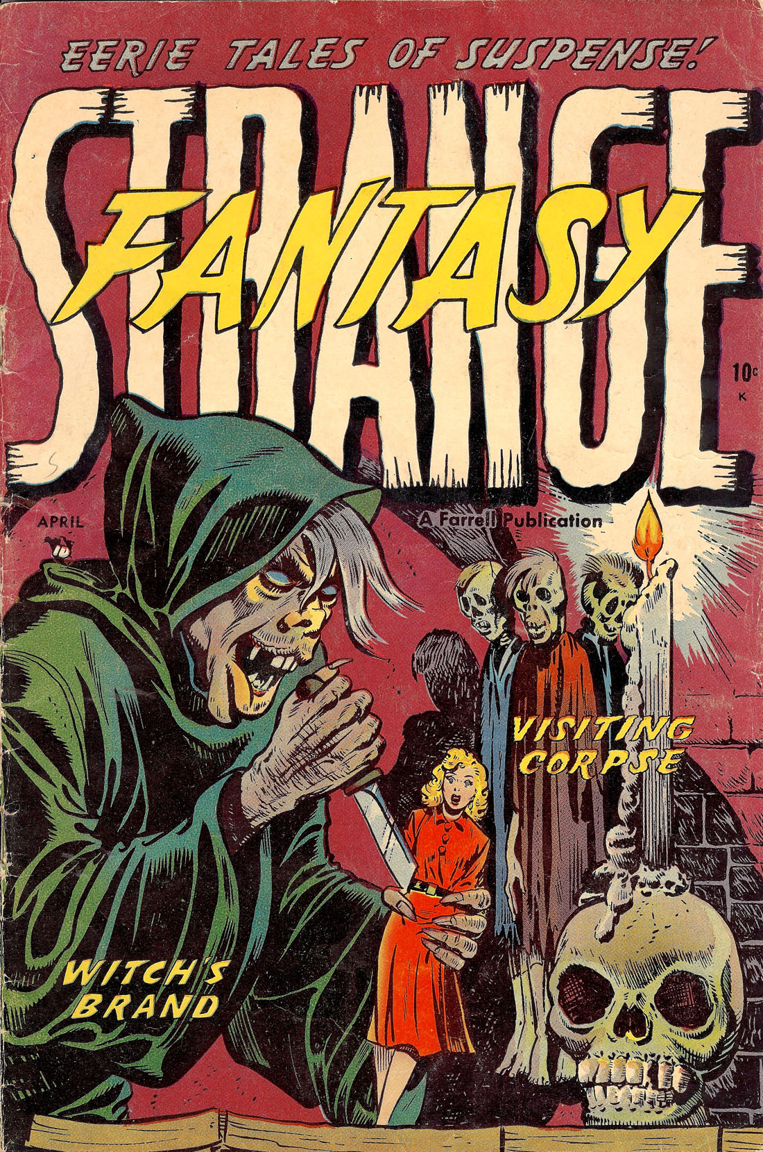 Read online Strange Fantasy comic -  Issue #5 - 1