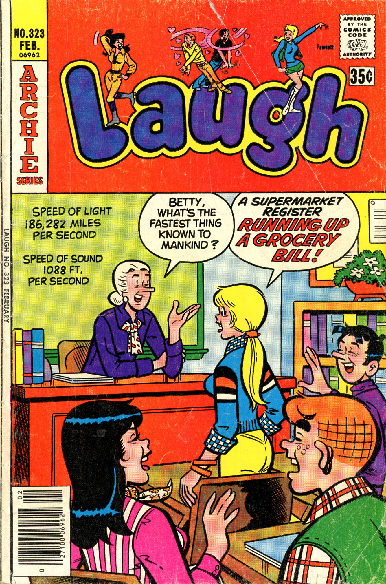 Read online Laugh (Comics) comic -  Issue #323 - 1