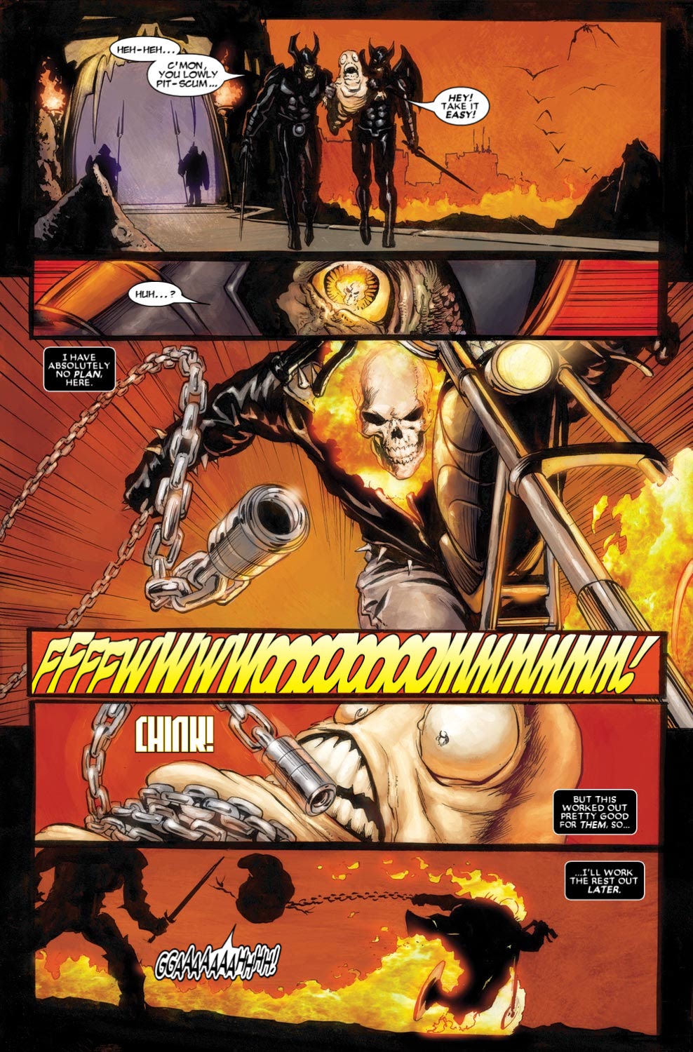 Read online Ghost Rider: Cycle of Vengeance comic -  Issue # TPB - 84