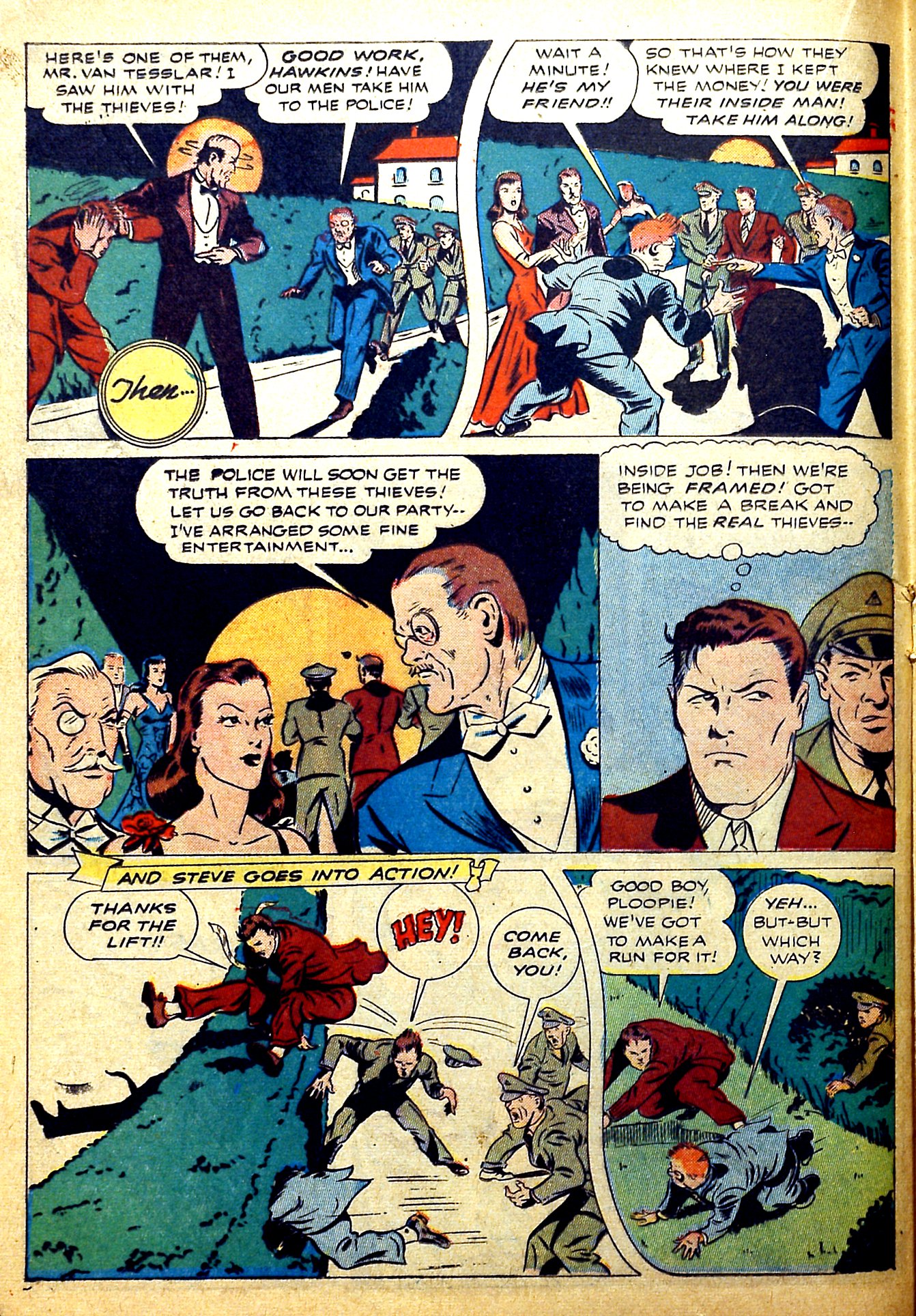 Read online Exciting Comics comic -  Issue #29 - 32