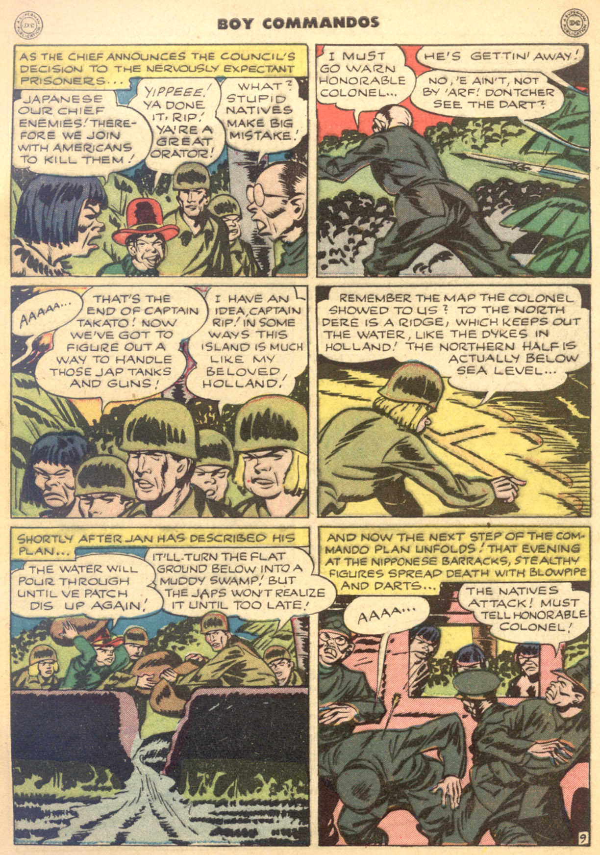 Read online Boy Commandos comic -  Issue #9 - 11