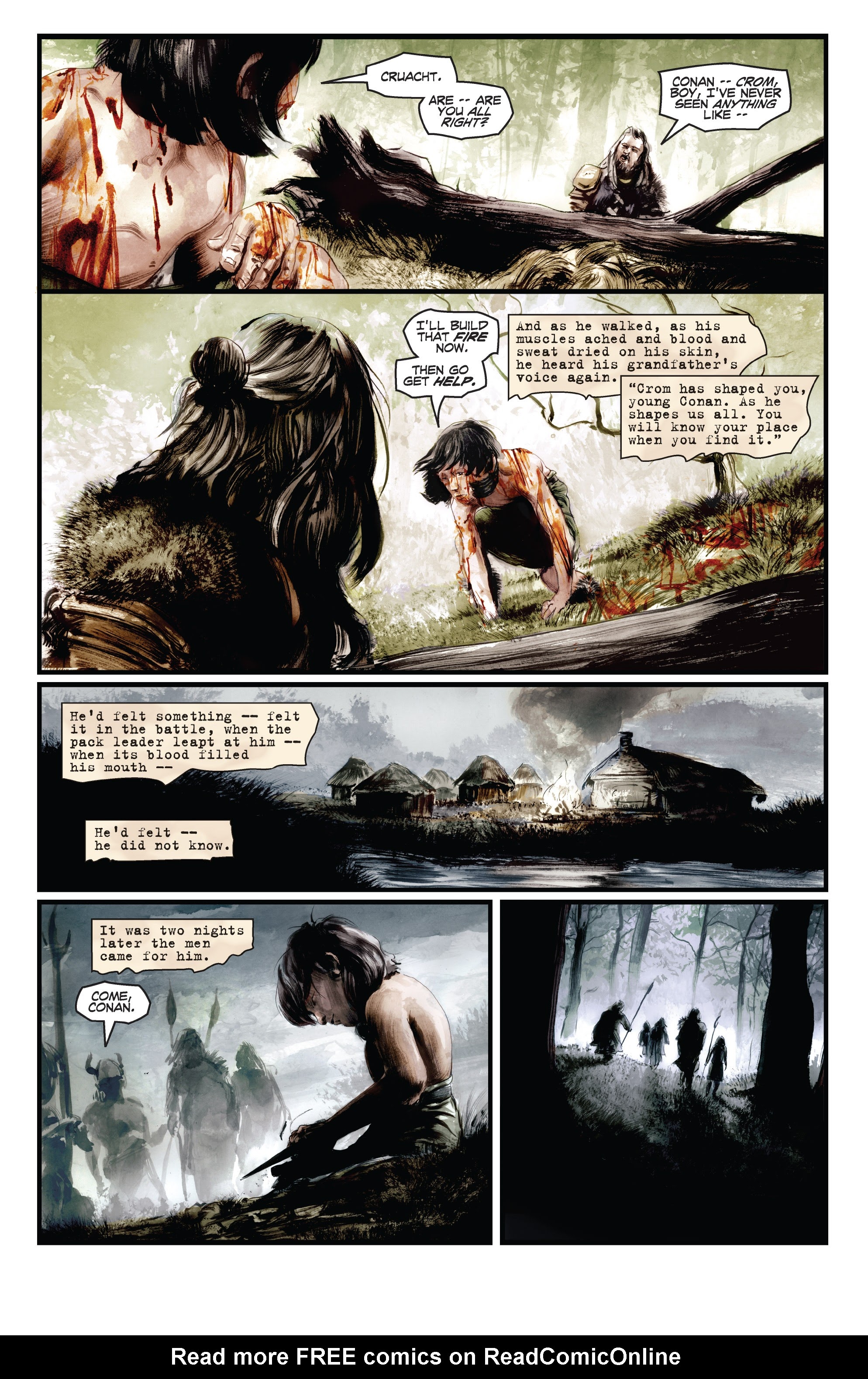 Read online Conan Chronicles Epic Collection comic -  Issue # TPB Out of the Darksome Hills (Part 4) - 57