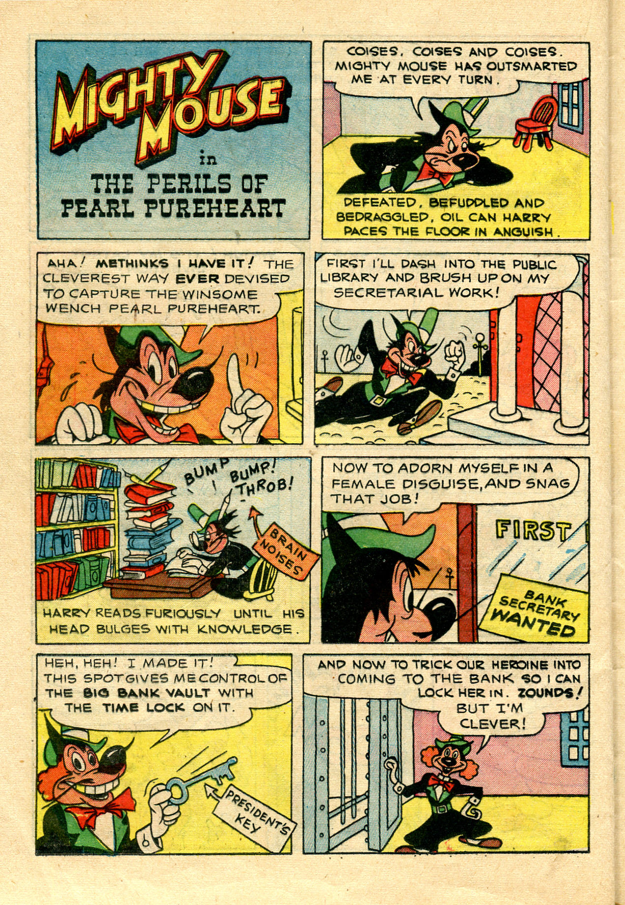 Read online Paul Terry's Mighty Mouse Comics comic -  Issue #55 - 20