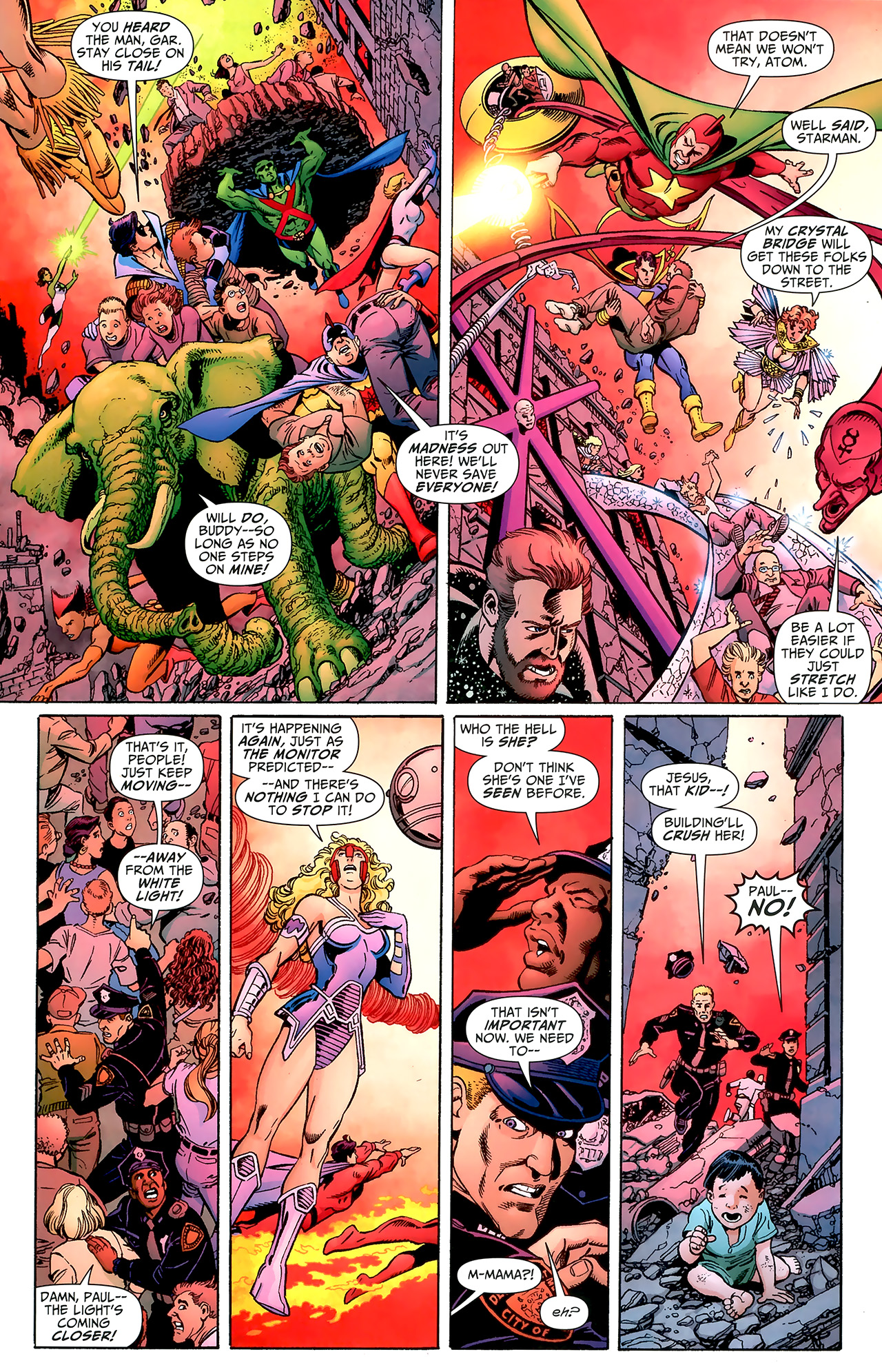Read online DC Universe: Legacies comic -  Issue #5 - 22