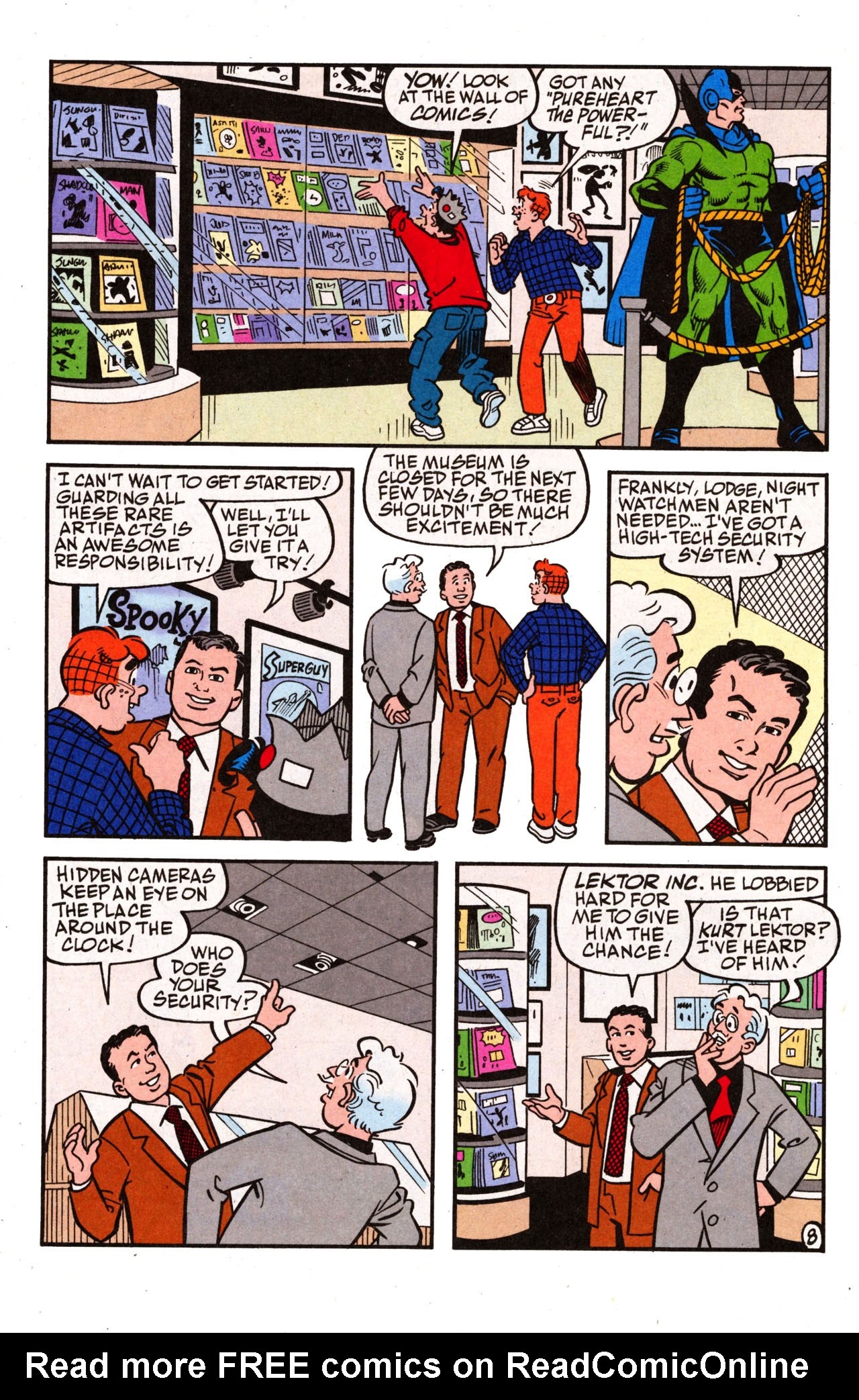 Read online Jughead Comics, Night at Geppi's Entertainment Museum, Free Comic Book Day Edition comic -  Issue # Full - 12