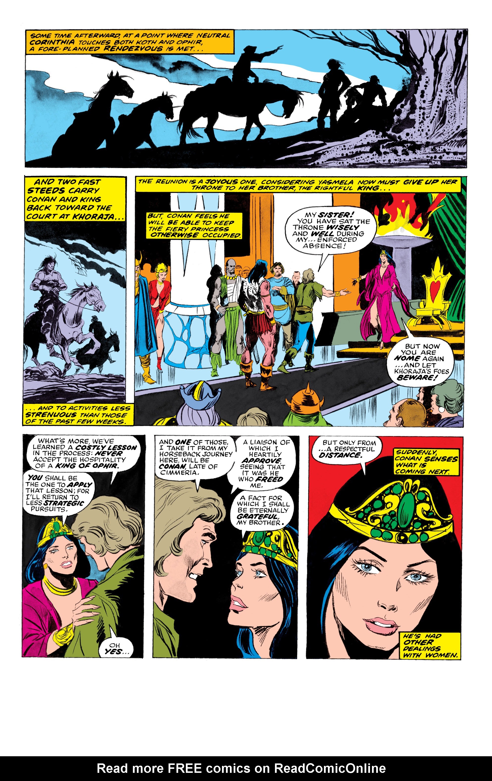 Read online Conan the Barbarian Epic Collection: The Original Marvel Years - Of Once and Future Kings comic -  Issue # TPB (Part 3) - 85