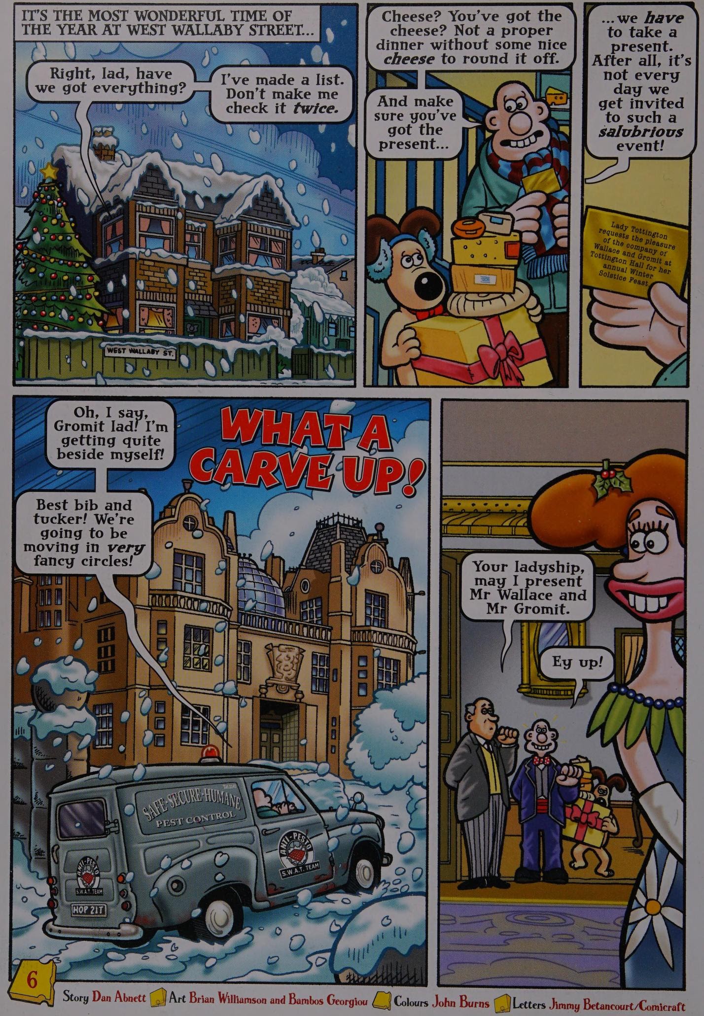 Read online Wallace and Gromit Annual comic -  Issue #2007 - 8