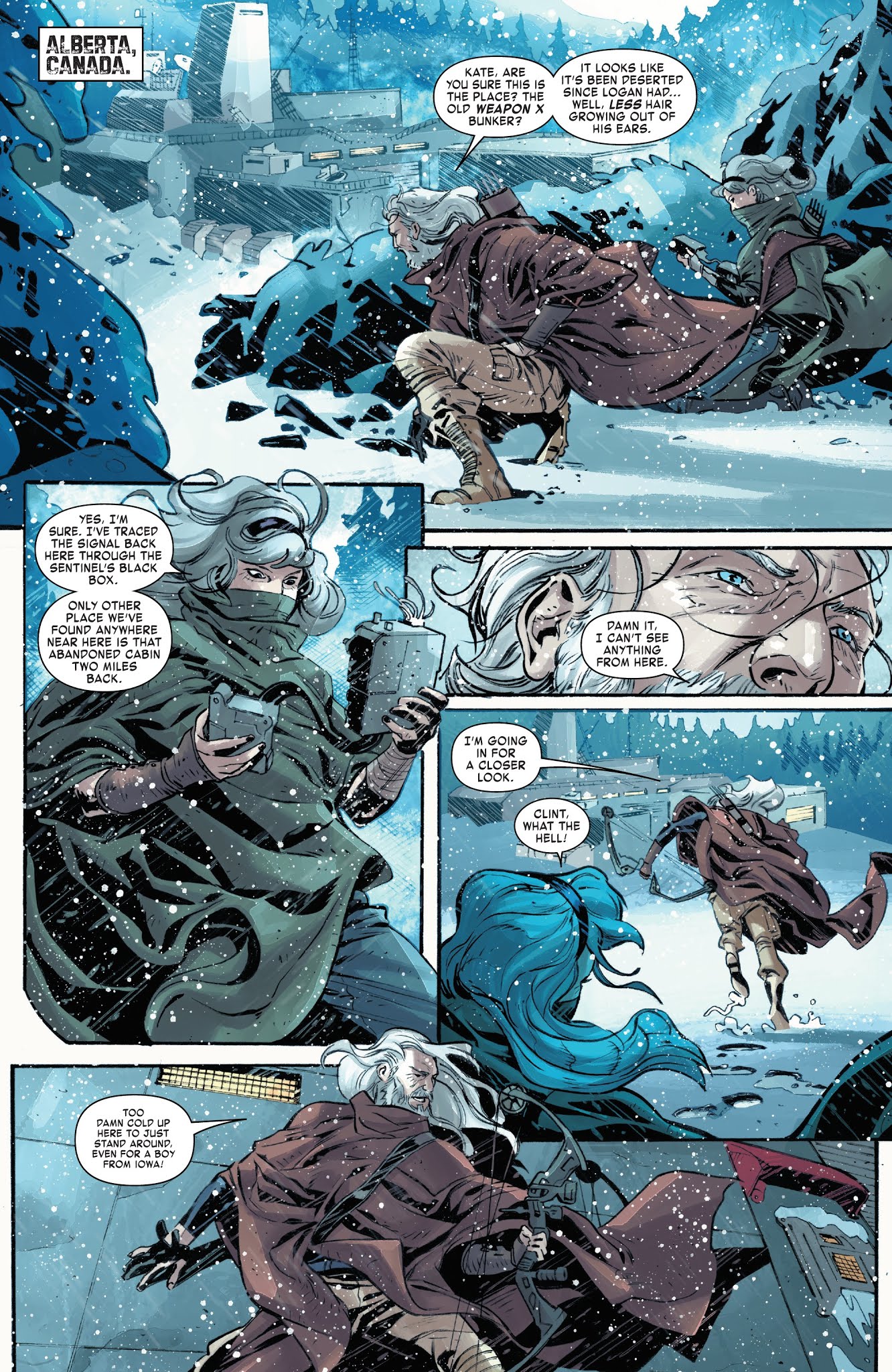 Read online Old Man Hawkeye comic -  Issue #11 - 3