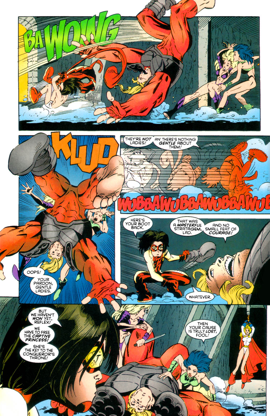 Read online Sovereign Seven comic -  Issue #28 - 19