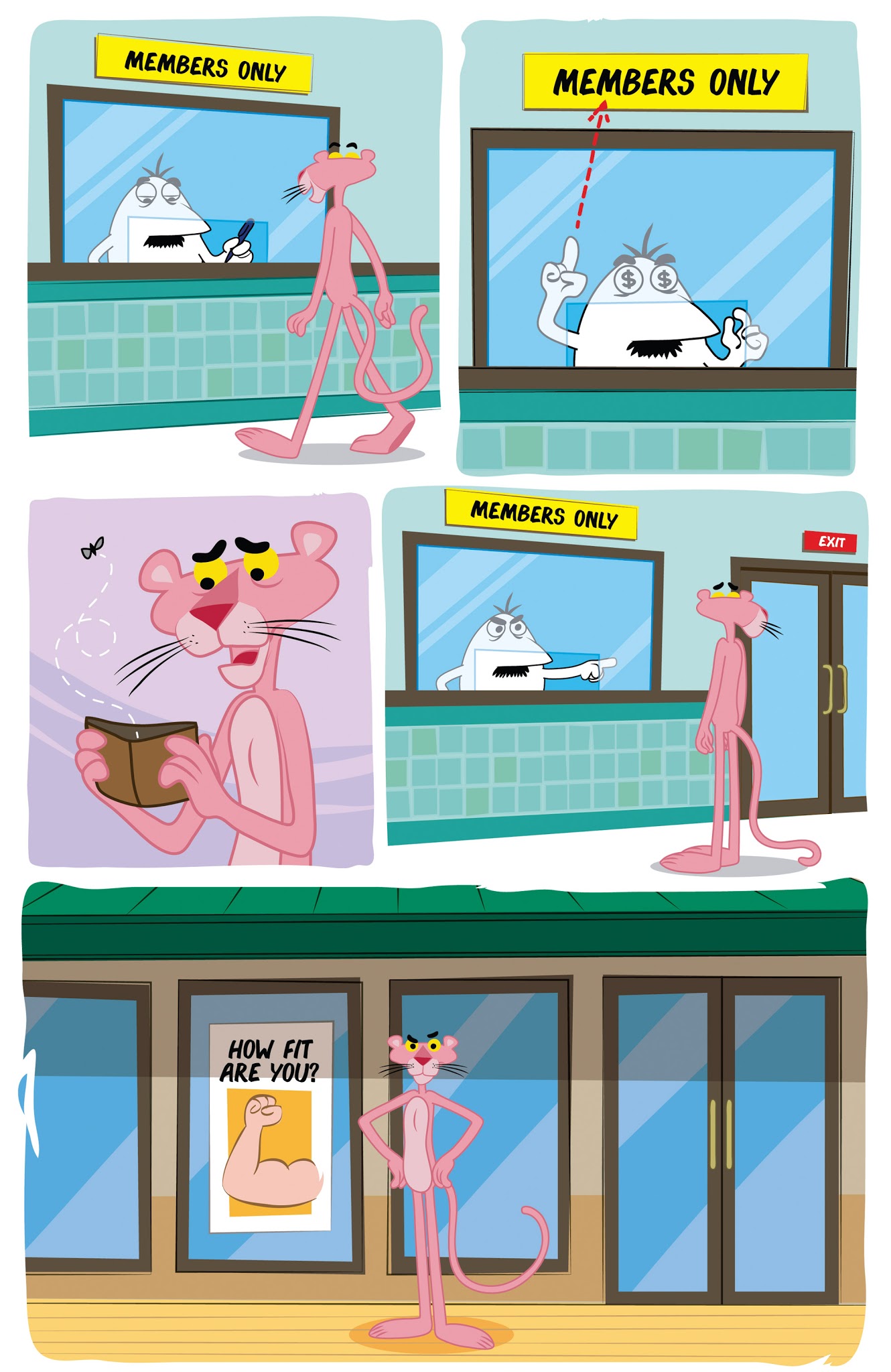 Read online Pink Panther vs. The Inspector comic -  Issue # Full - 4