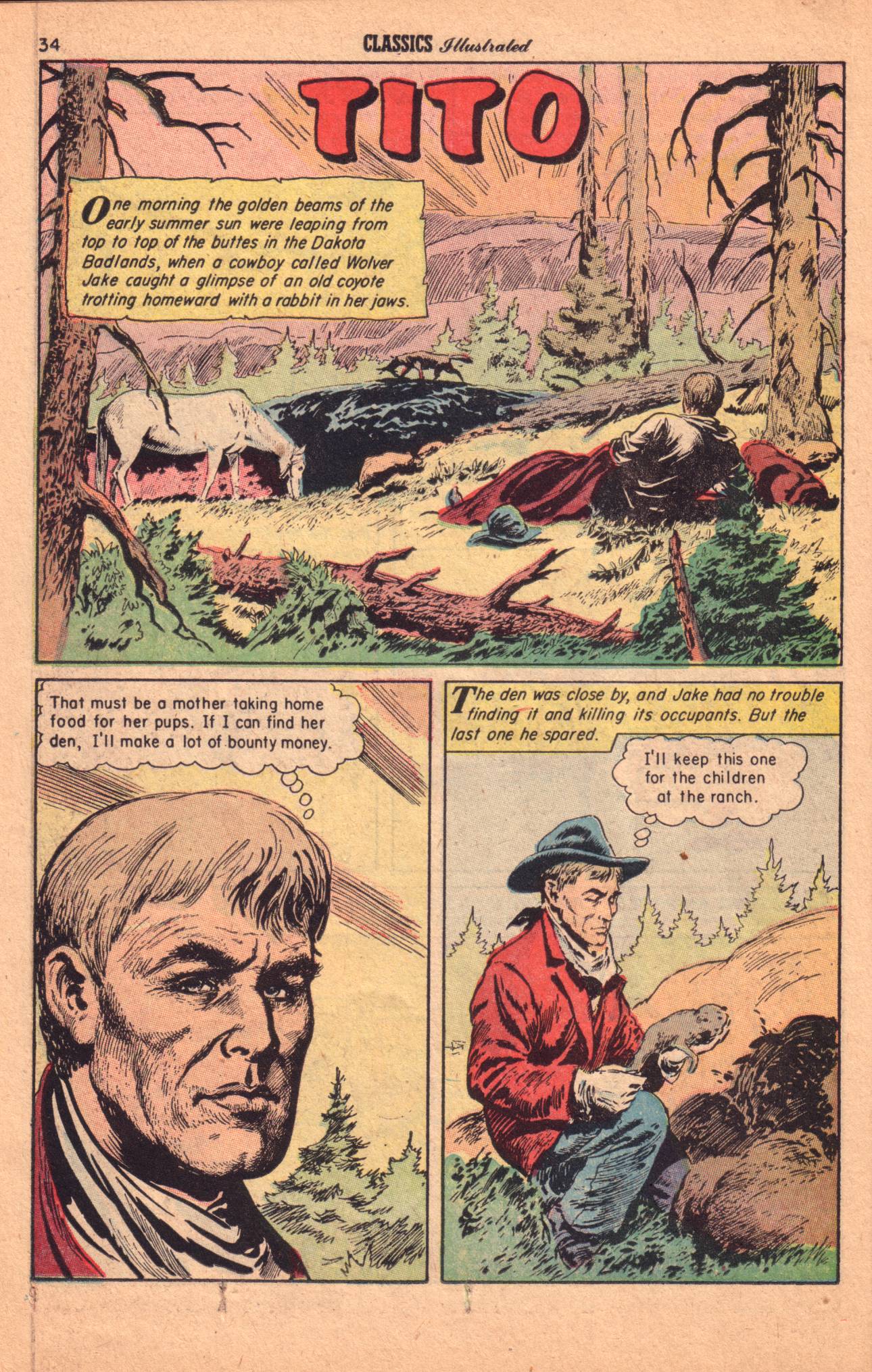 Read online Classics Illustrated comic -  Issue #157 - 36