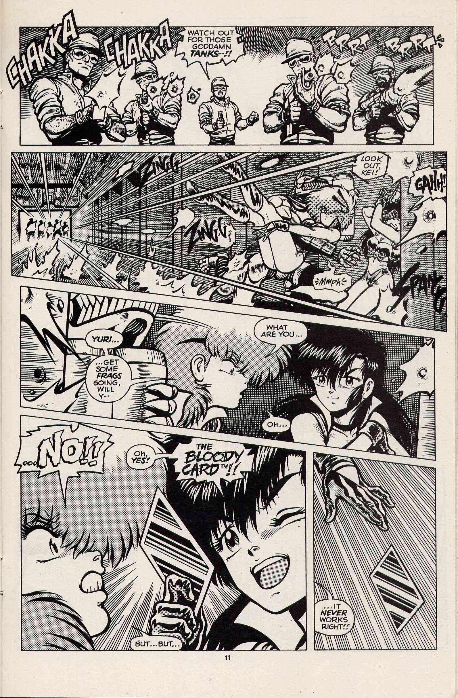 Read online Dirty Pair comic -  Issue #4 - 13