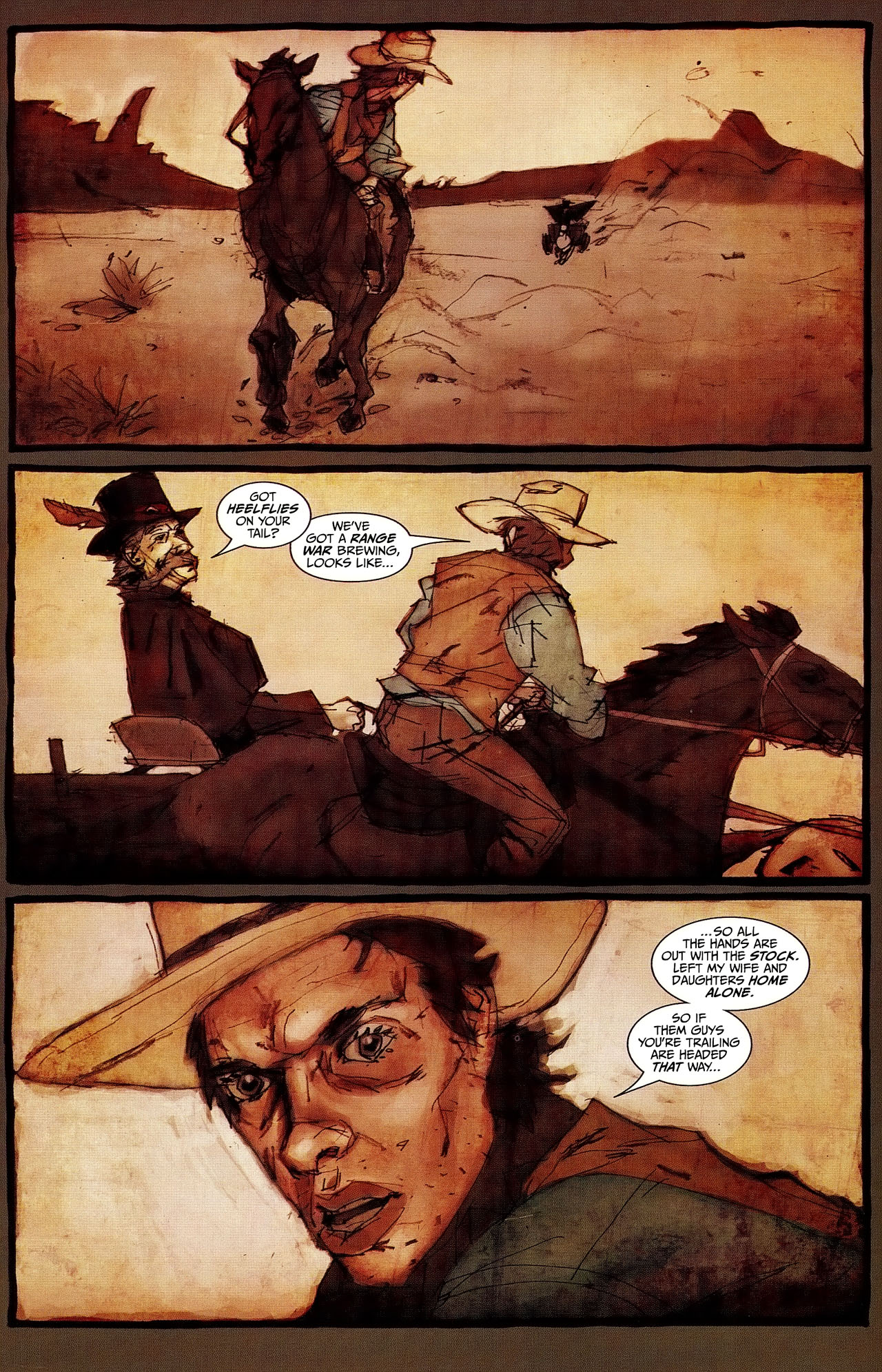 Read online Graveslinger comic -  Issue #1 - 10