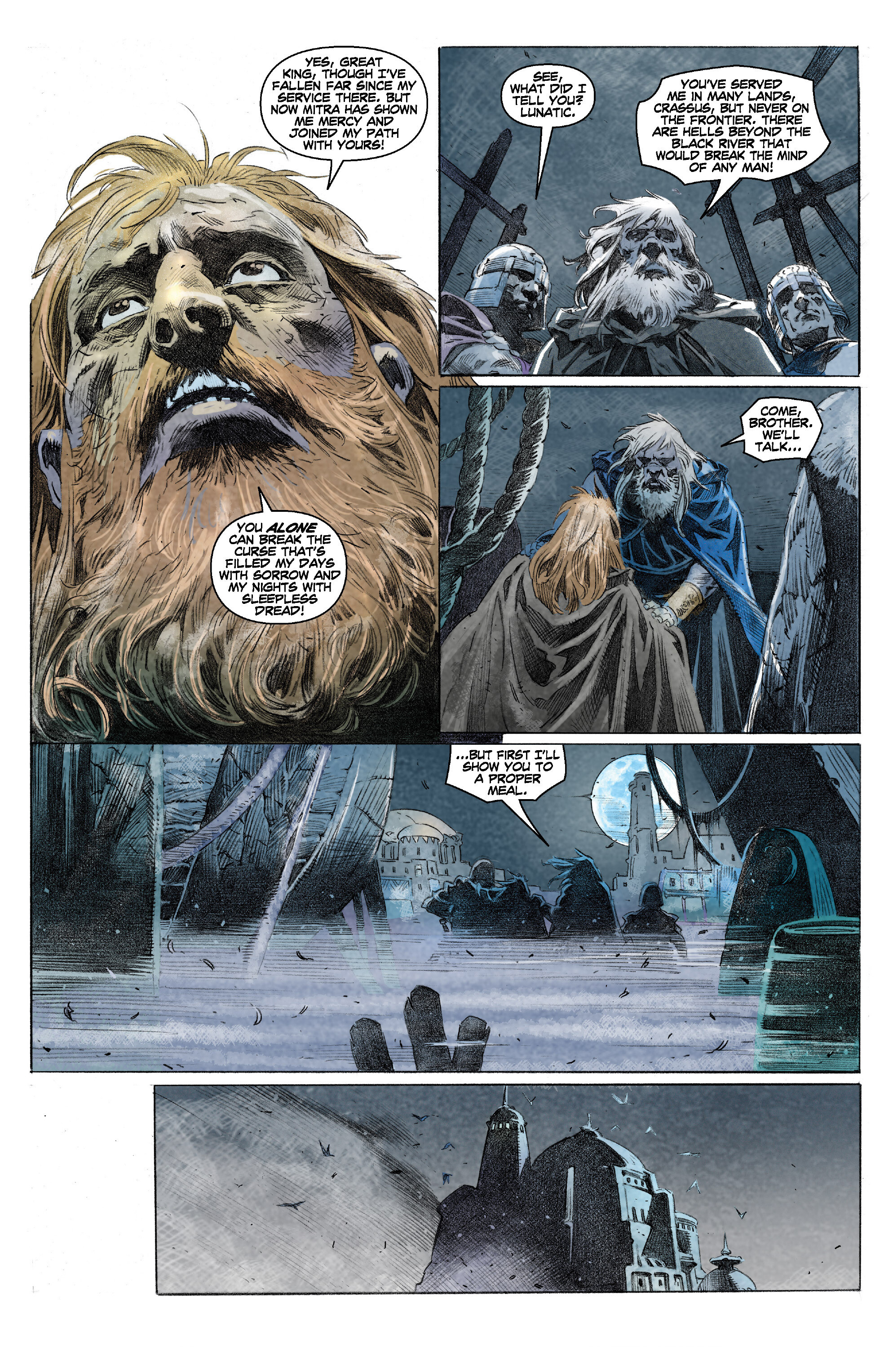 Read online King Conan Chronicles Epic Collection comic -  Issue # Wolves And Dragons (Part 3) - 90