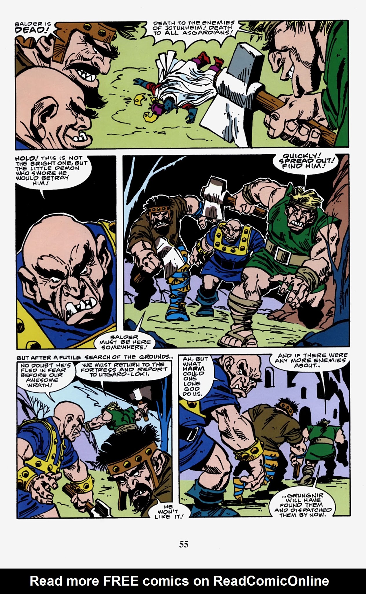 Read online Thor Visionaries: Walter Simonson comic -  Issue # TPB 4 - 57