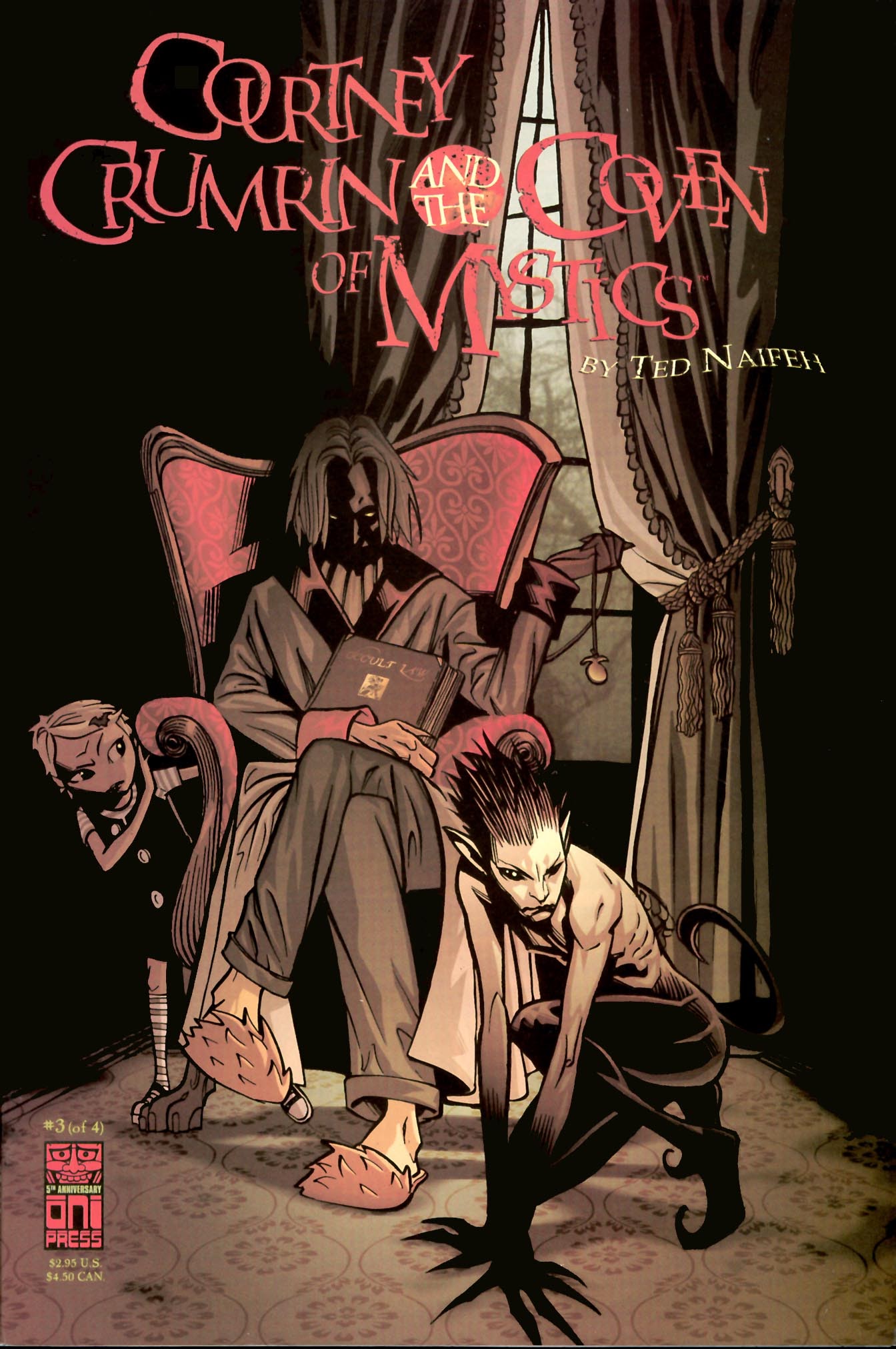 Read online Courtney Crumrin and the Coven of Mystics comic -  Issue #3 - 1