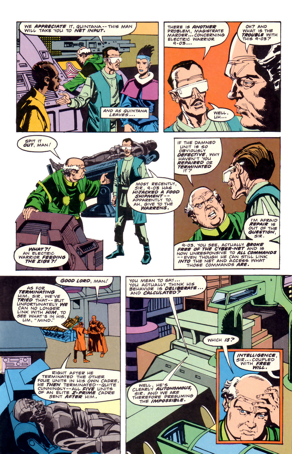 Read online Electric Warrior comic -  Issue #5 - 13