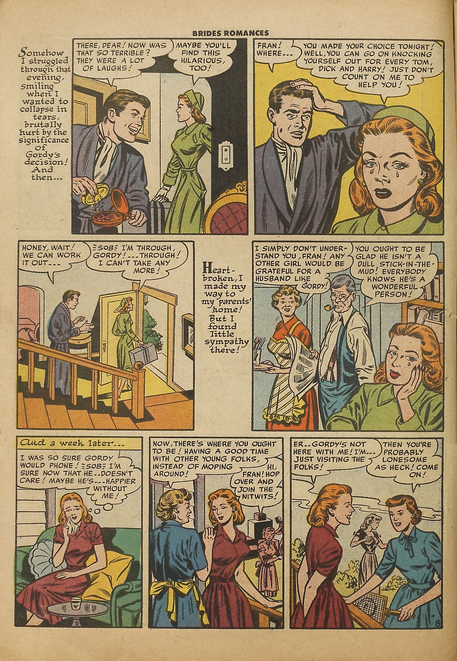 Read online Brides Romances comic -  Issue #13 - 10