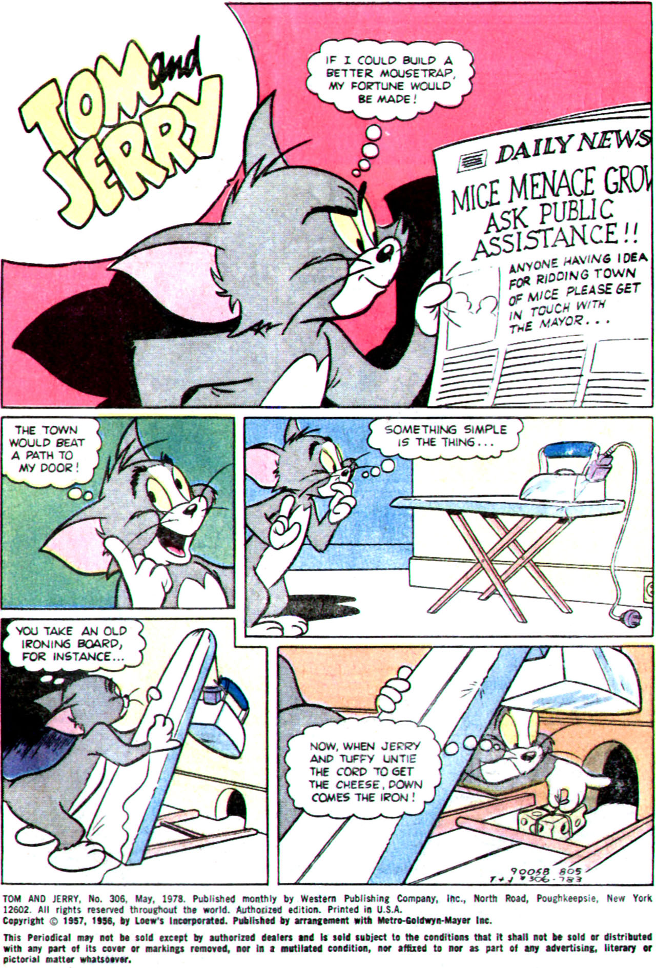 Read online Tom and Jerry comic -  Issue #306 - 3
