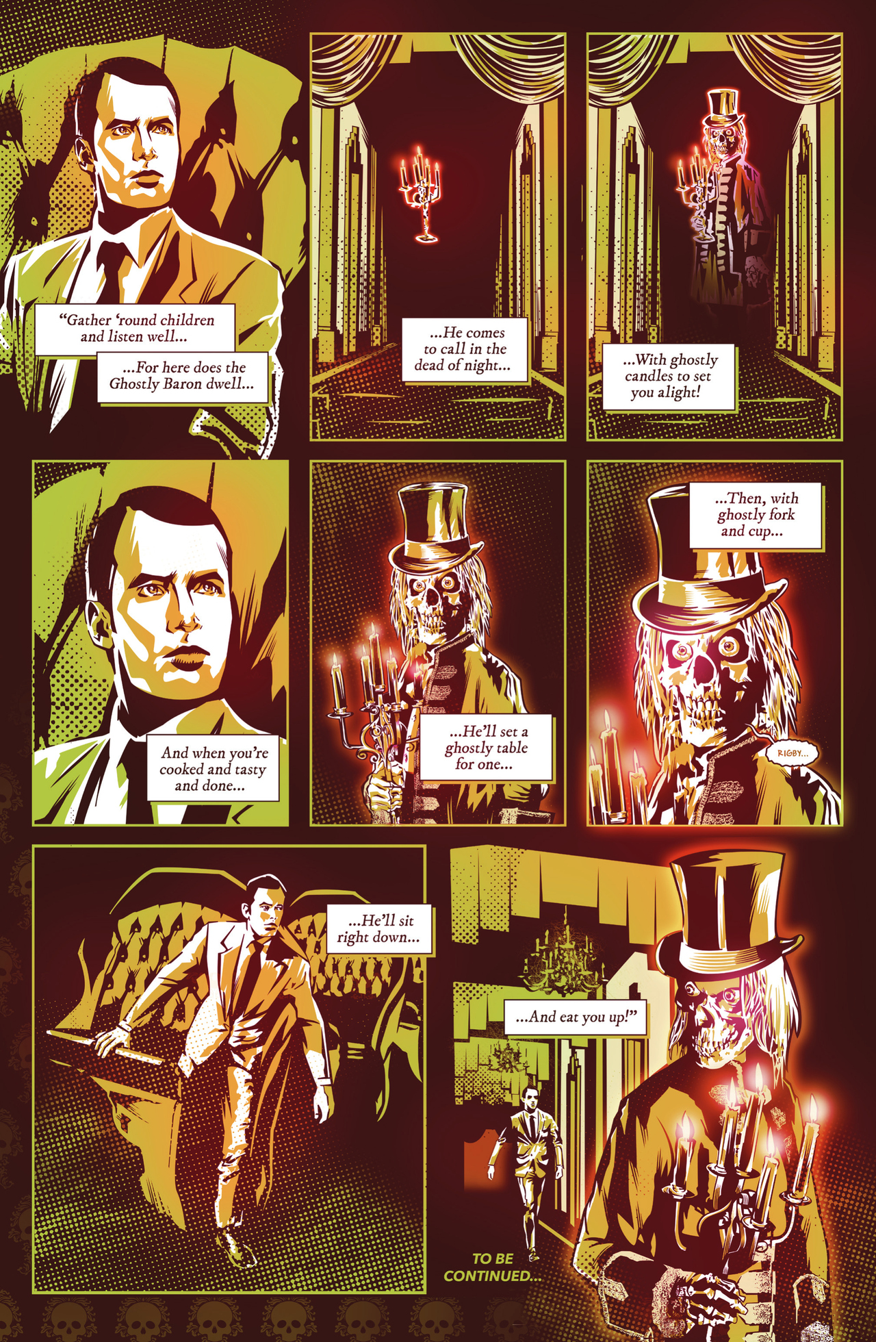 Read online Doctor Rigby: Where Dwells the Ghostly Baron comic -  Issue # Full - 11