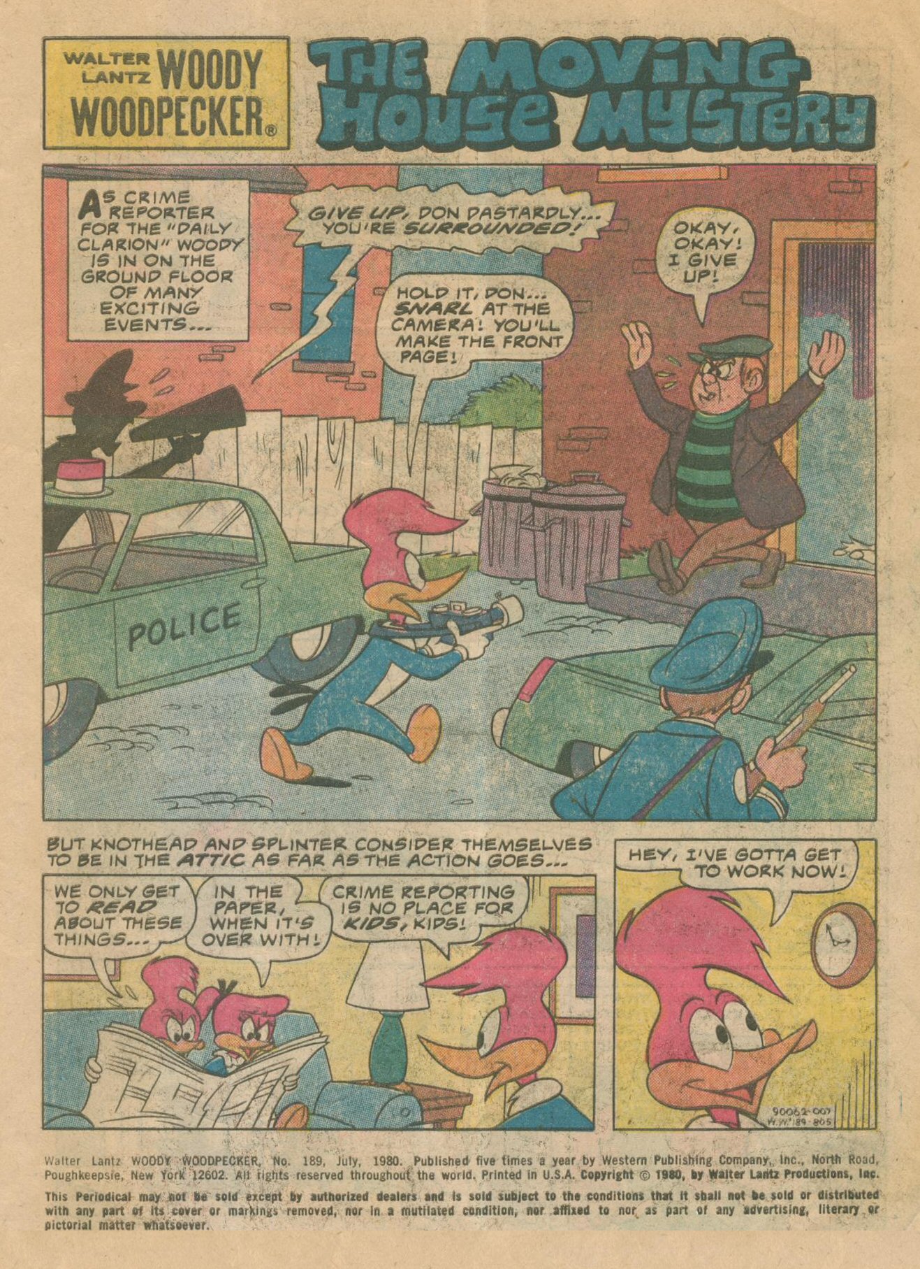 Read online Walter Lantz Woody Woodpecker (1962) comic -  Issue #189 - 3
