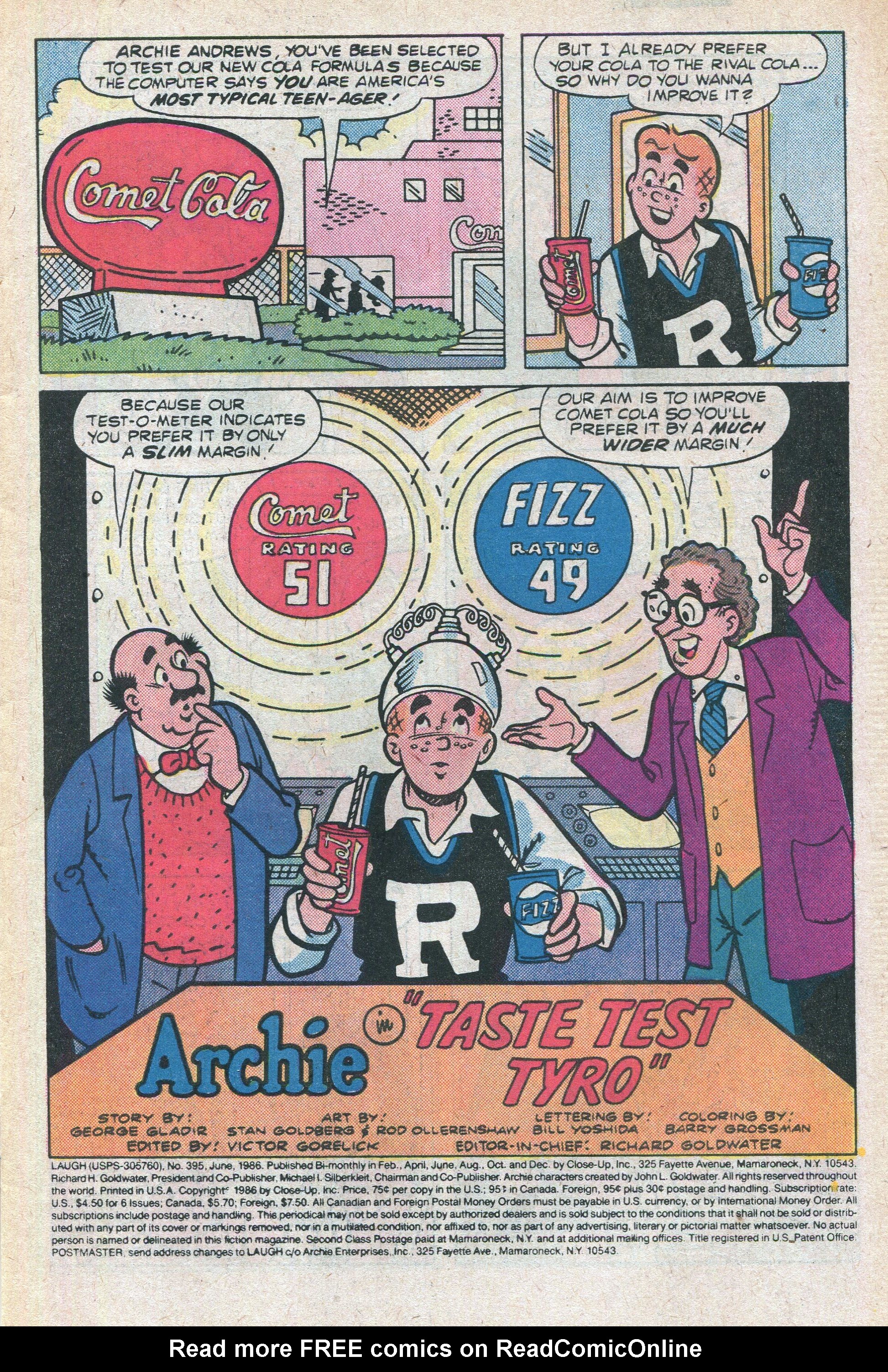 Read online Laugh (Comics) comic -  Issue #395 - 3