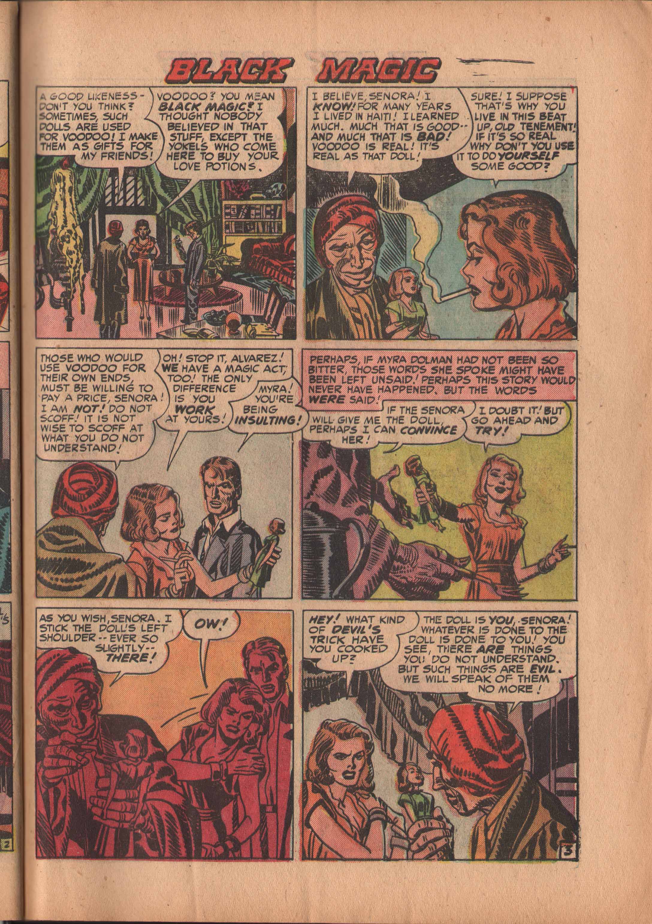 Read online Black Magic (1950) comic -  Issue #4 - 6