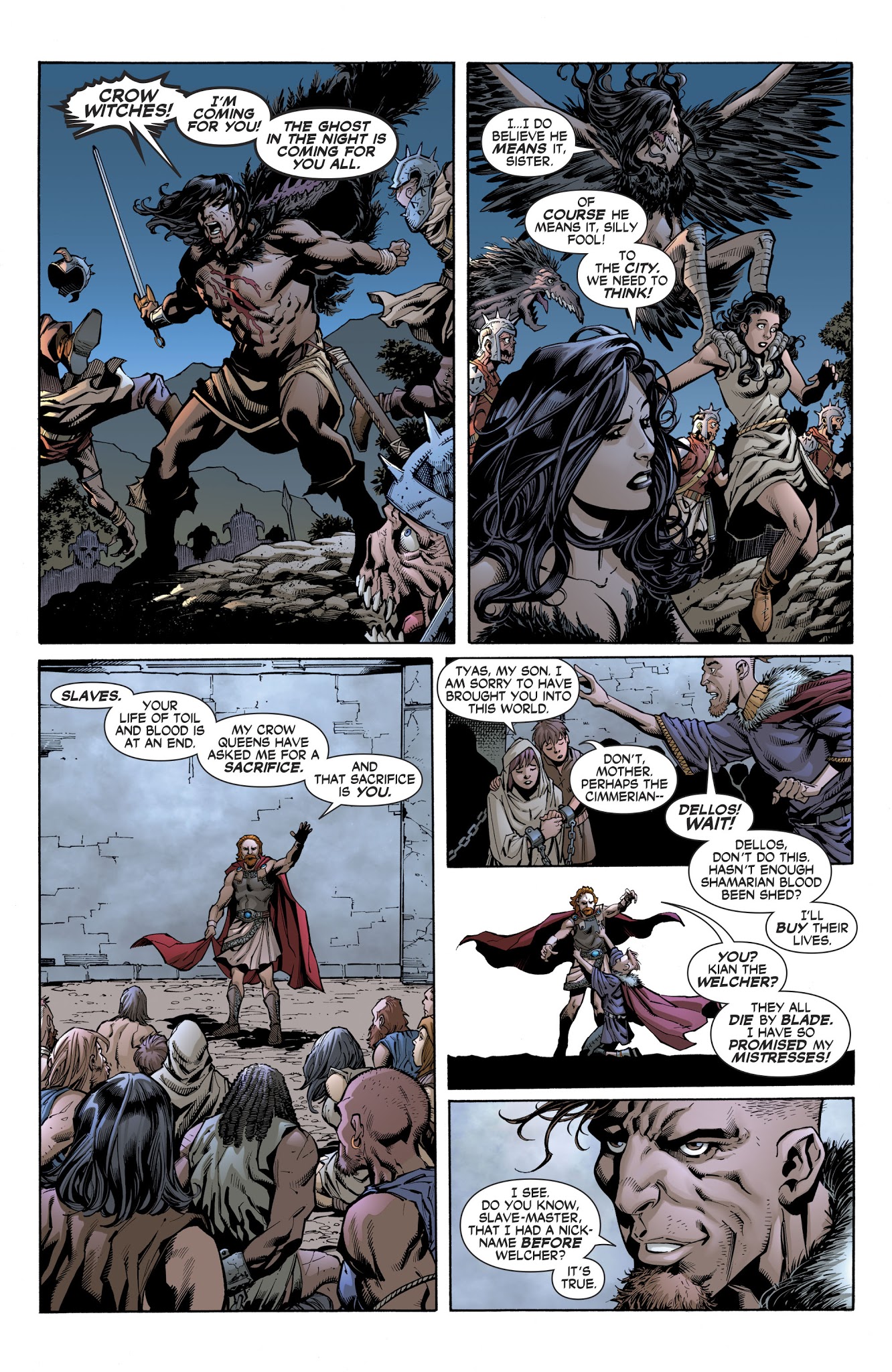 Read online Wonder Woman/Conan comic -  Issue #6 - 17