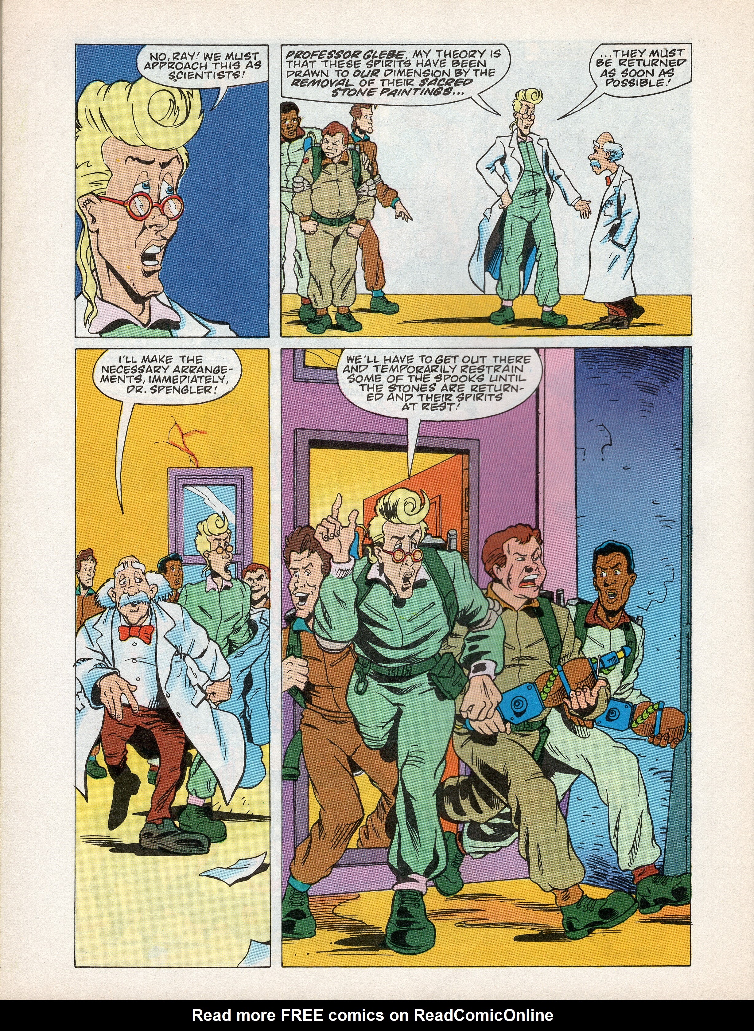 Read online The Real Ghostbusters comic -  Issue #192 - 34