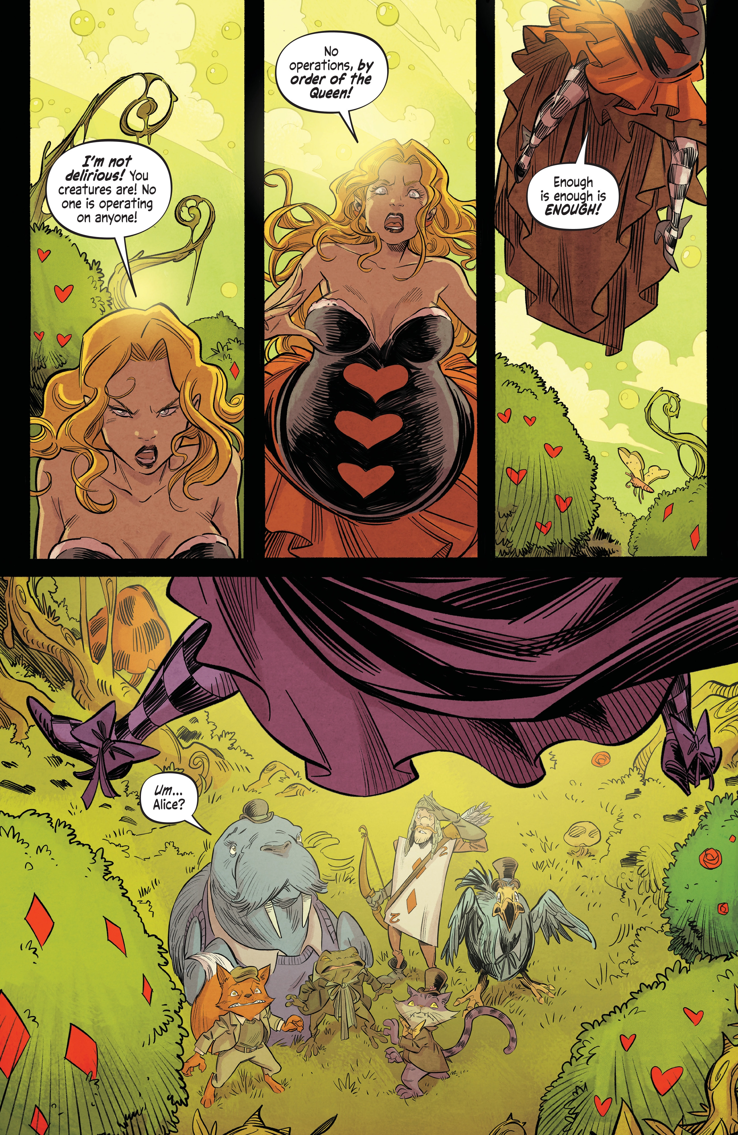 Read online Alice Never After comic -  Issue #4 - 6