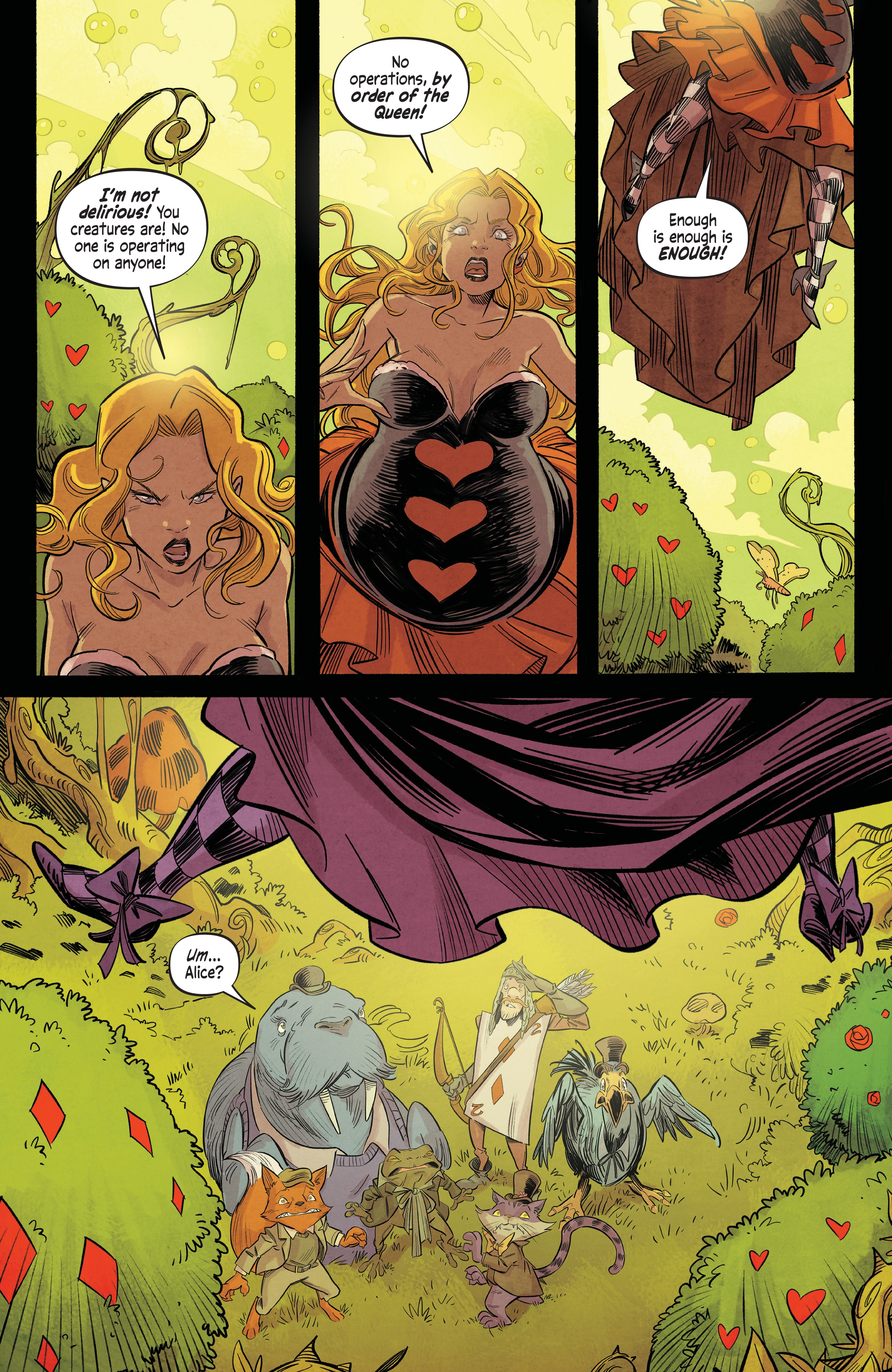 Read online Alice Never After comic -  Issue #4 - 6
