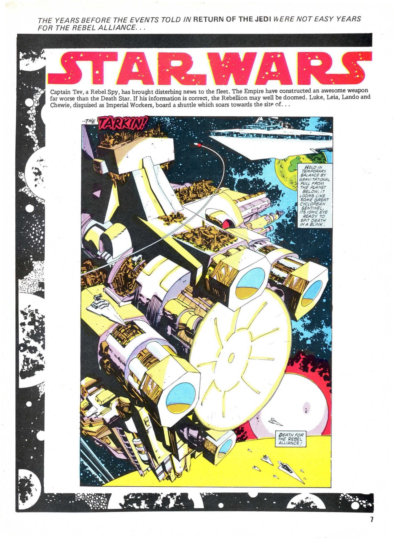 Read online Return of the Jedi comic -  Issue #83 - 7