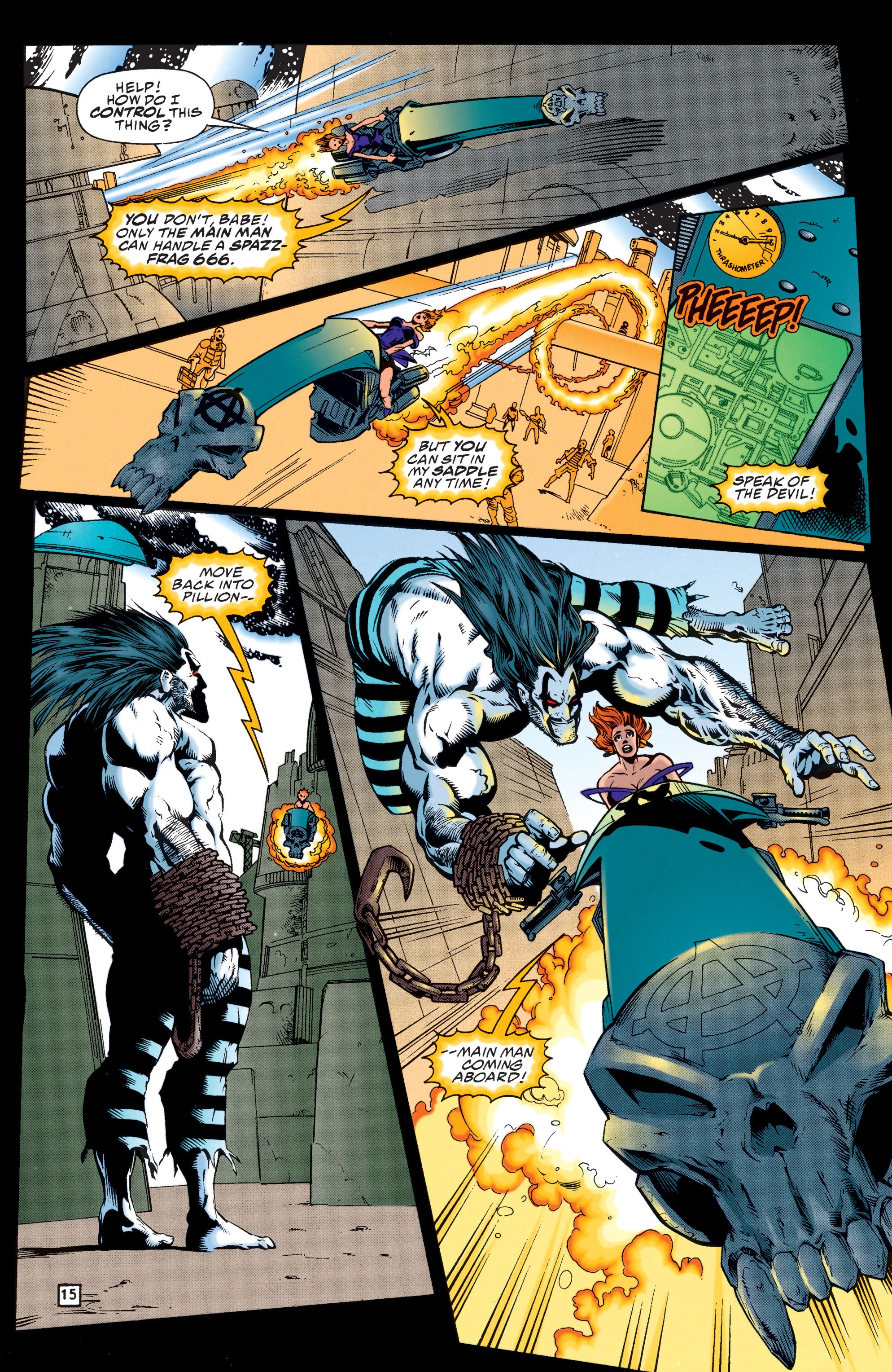 Read online Lobo (1993) comic -  Issue #31 - 16