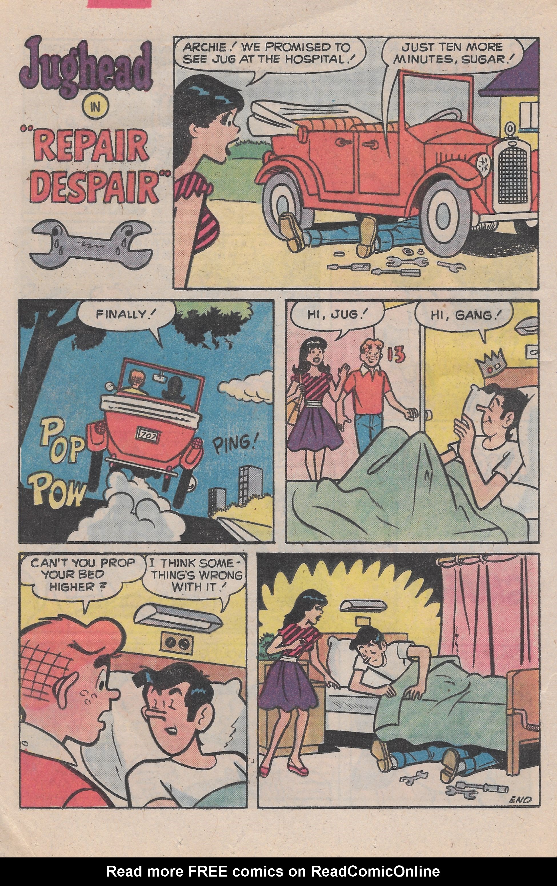 Read online Jughead's Jokes comic -  Issue #66 - 16