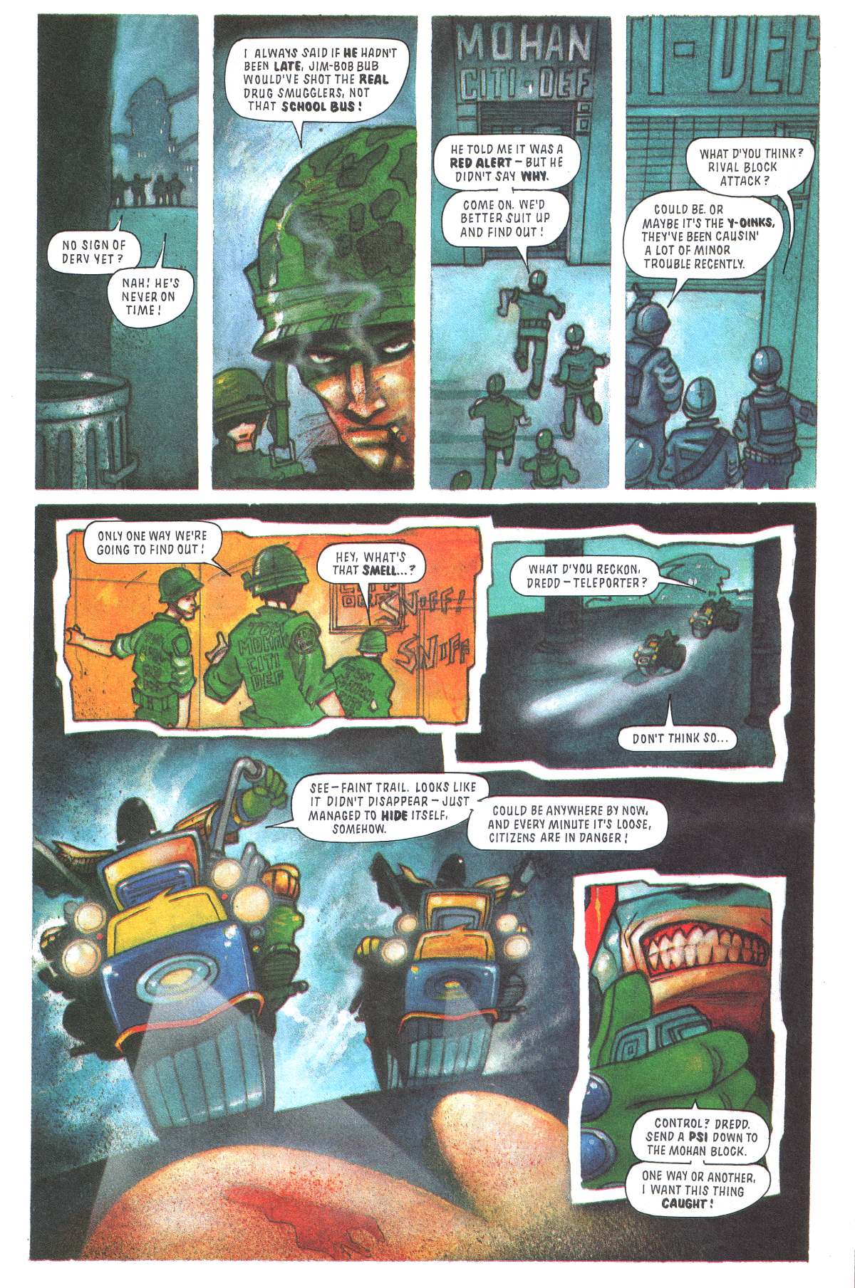 Read online Judge Dredd: The Megazine comic -  Issue #13 - 7