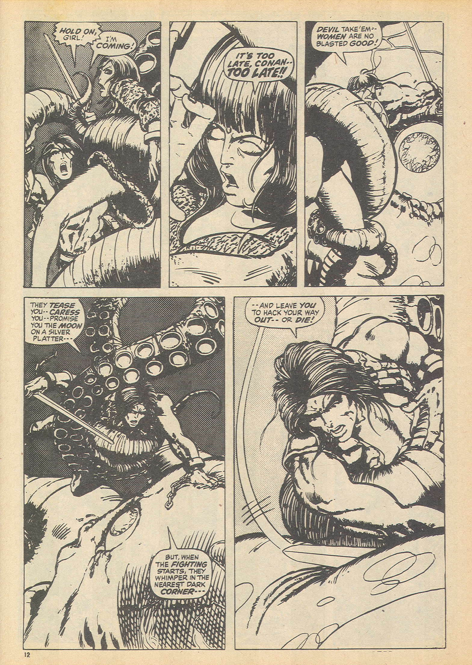 Read online The Savage Sword of Conan (1975) comic -  Issue #13 - 12